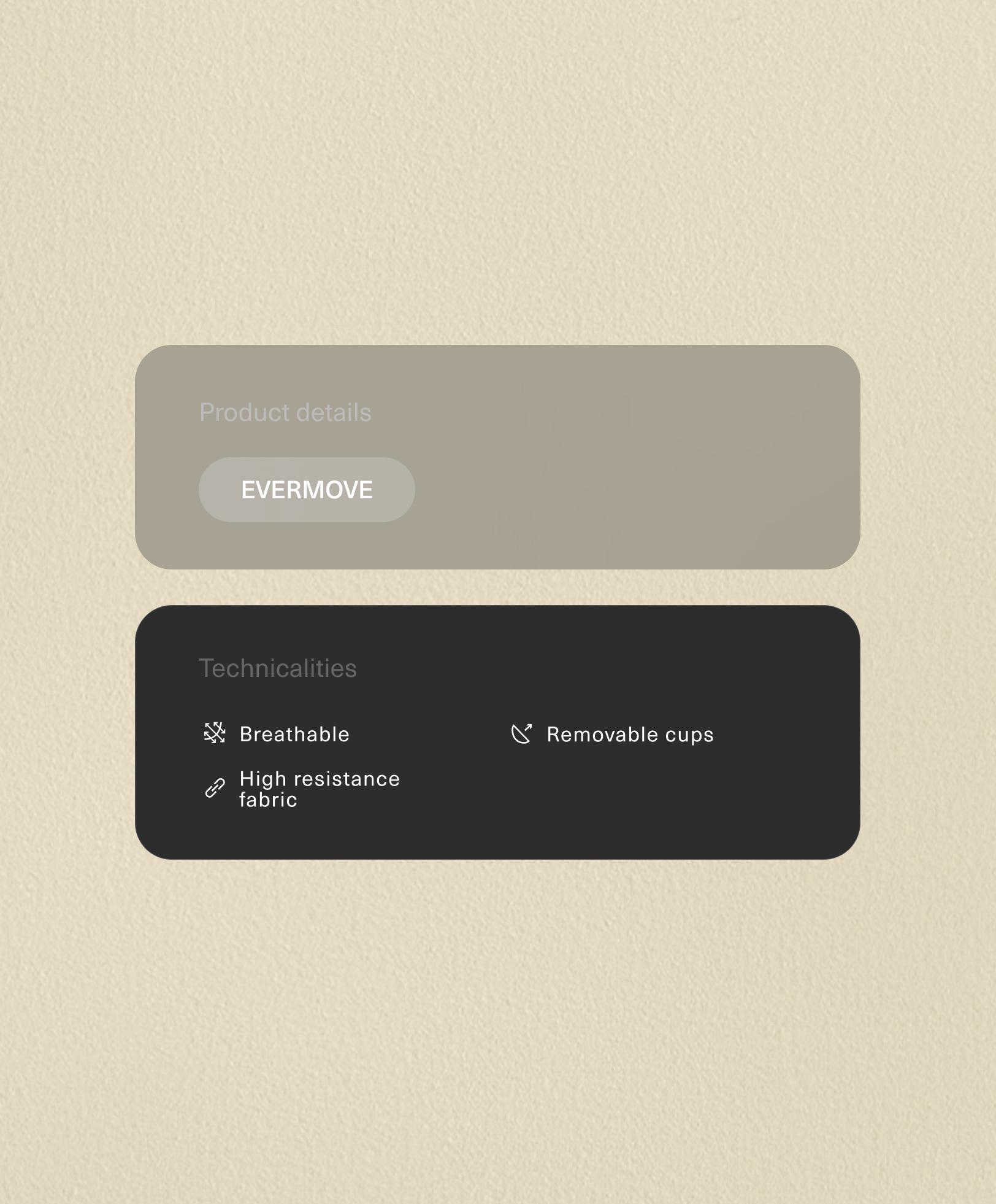 تانك توب Evermove بدون أكمام