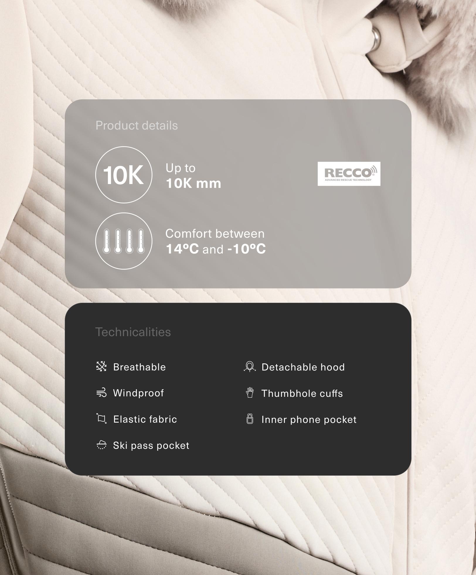 Water-resistant colour-block fitted stretch SKI jumpsuit Water-resistant colour-block fitted stretch SKI jumpsuit