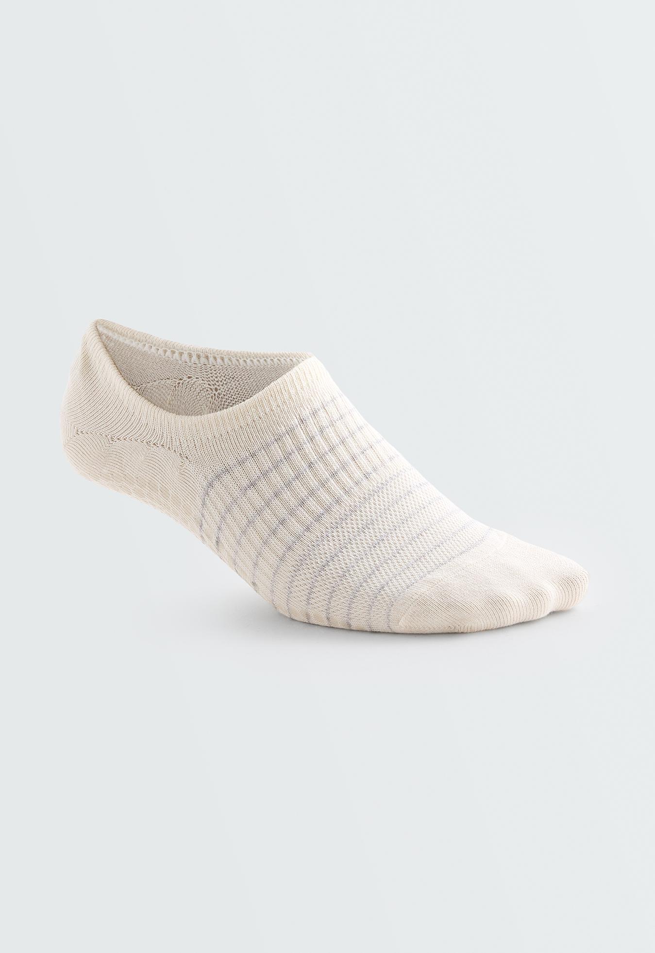 2 pairs of cotton blend yoga and Pilates socks