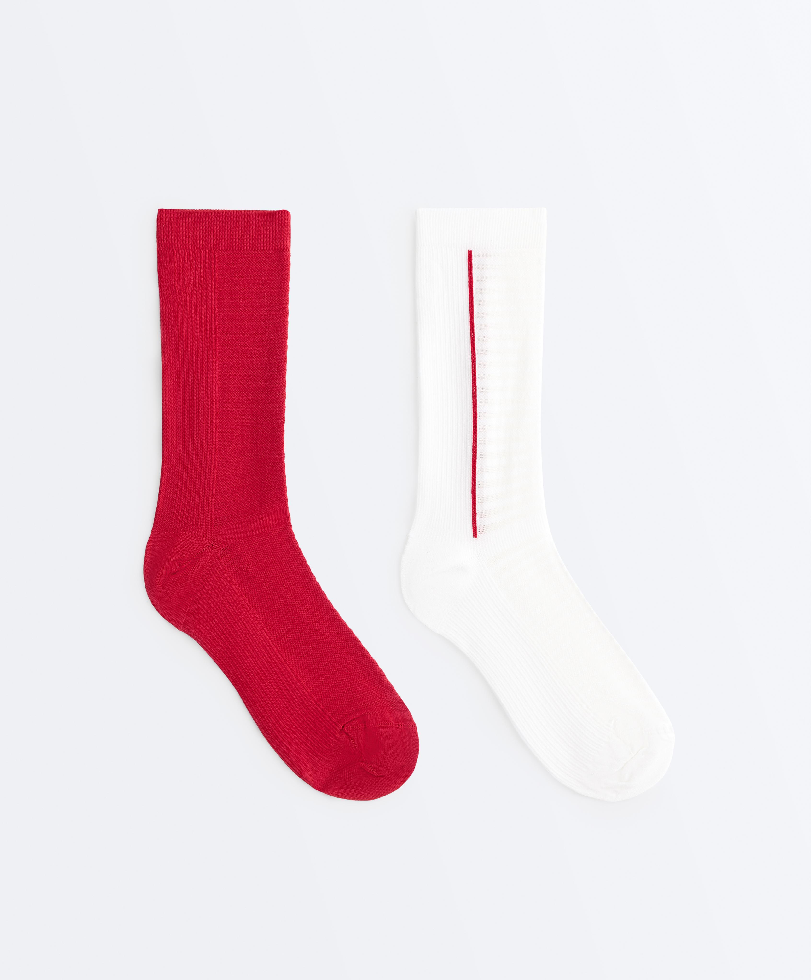 2 pairs of Classic polyamide blend training socks