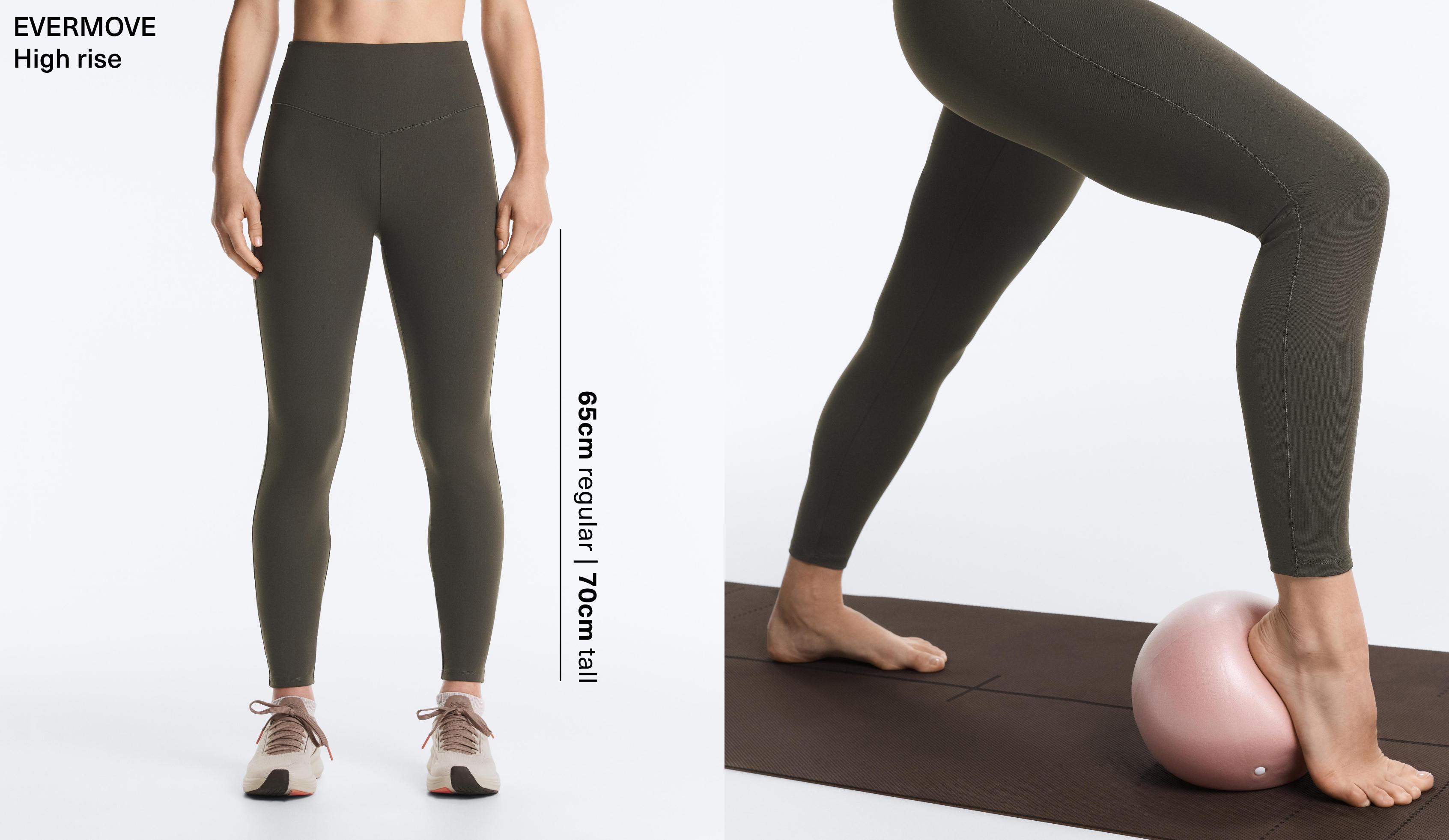 Evermove high-rise ankle-length leggings