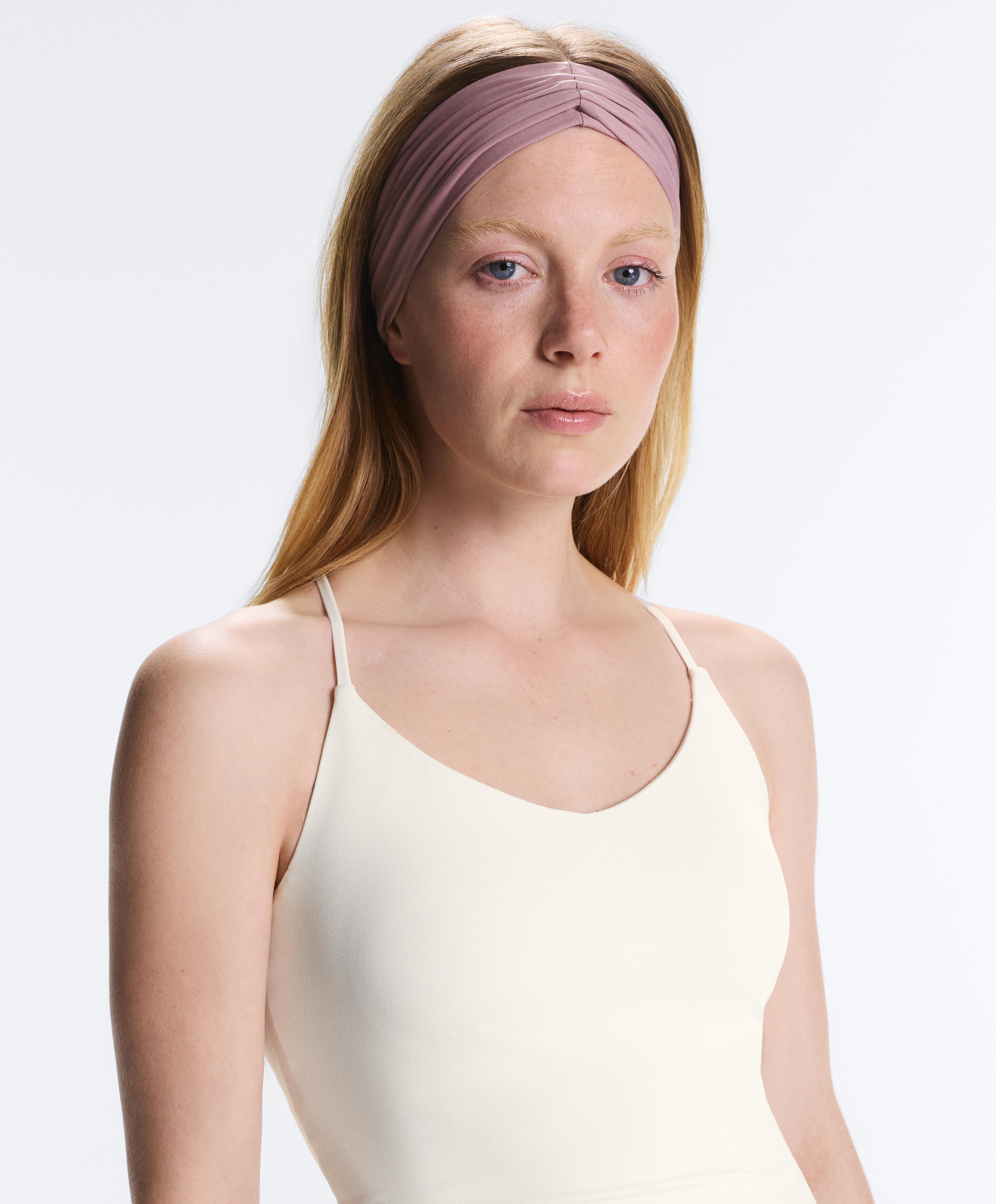 Ruched sports headband — ROSETTE