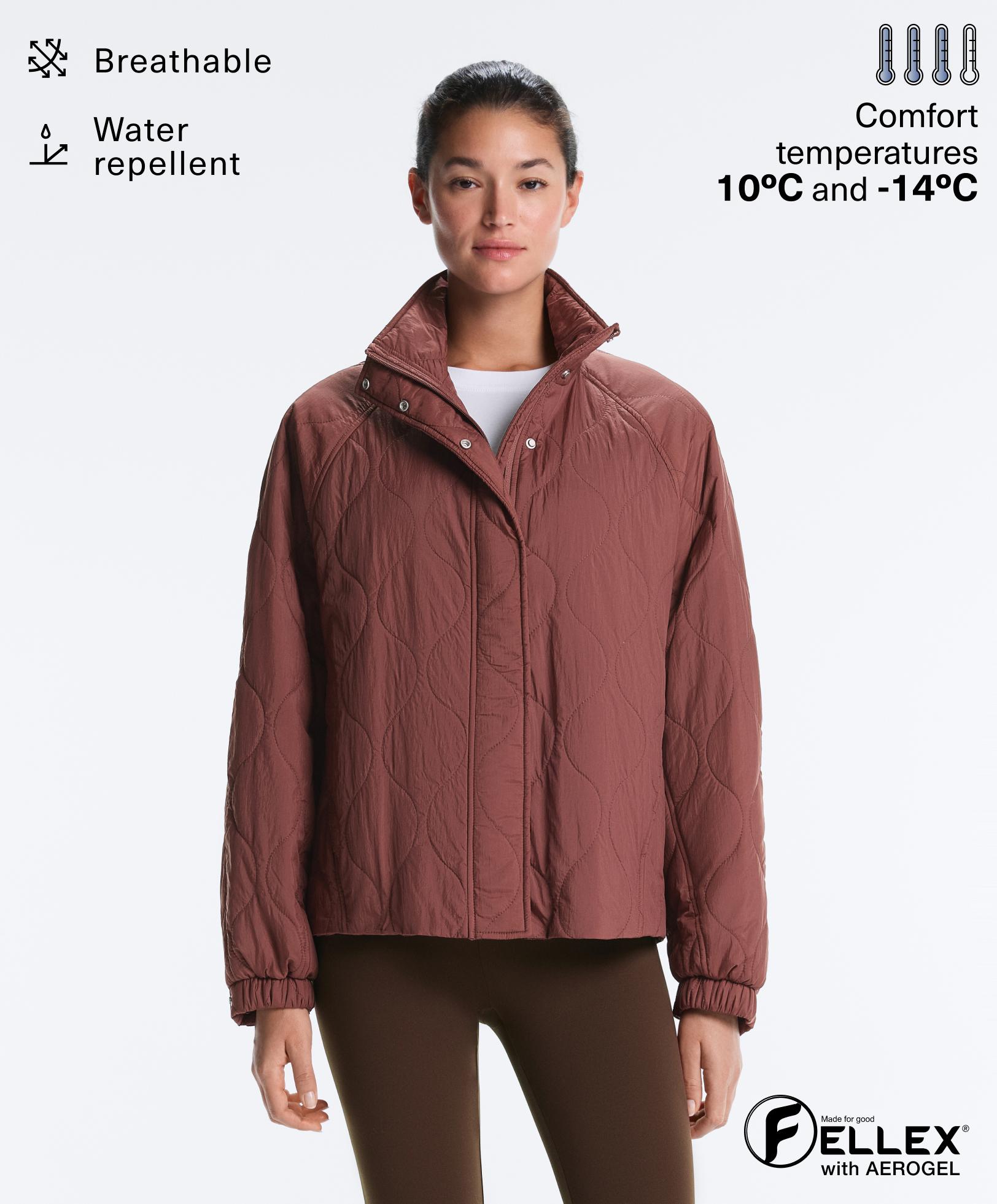 Water-repellent FELLEX® AEROGEL padded jacket