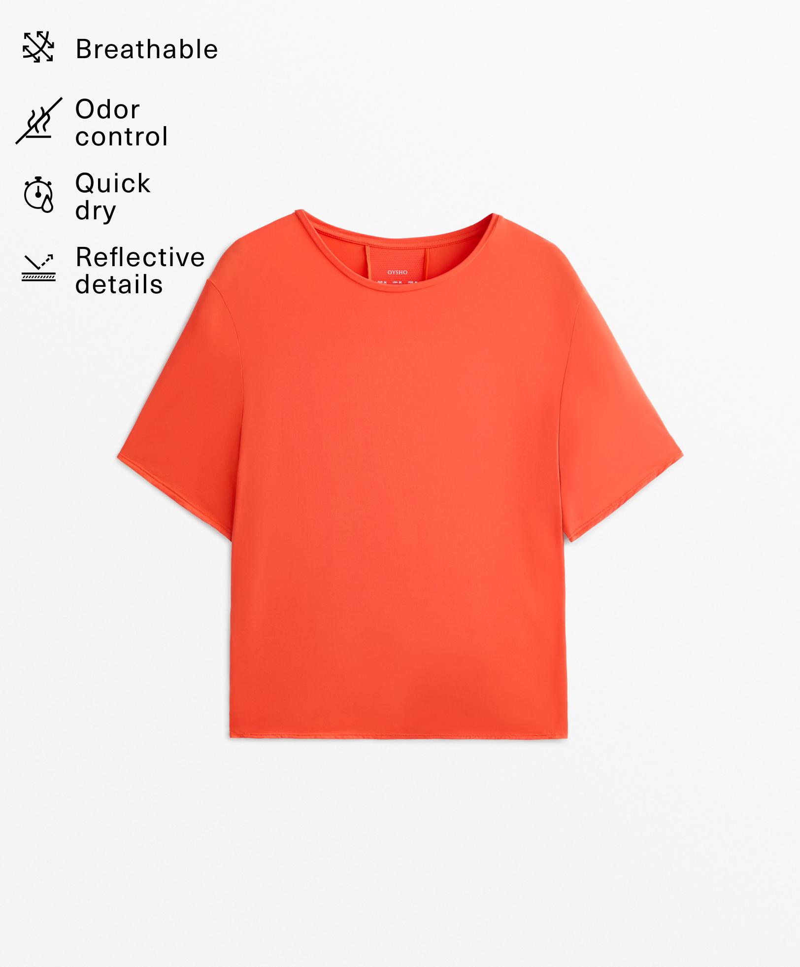 Camiseta técnica manga corta