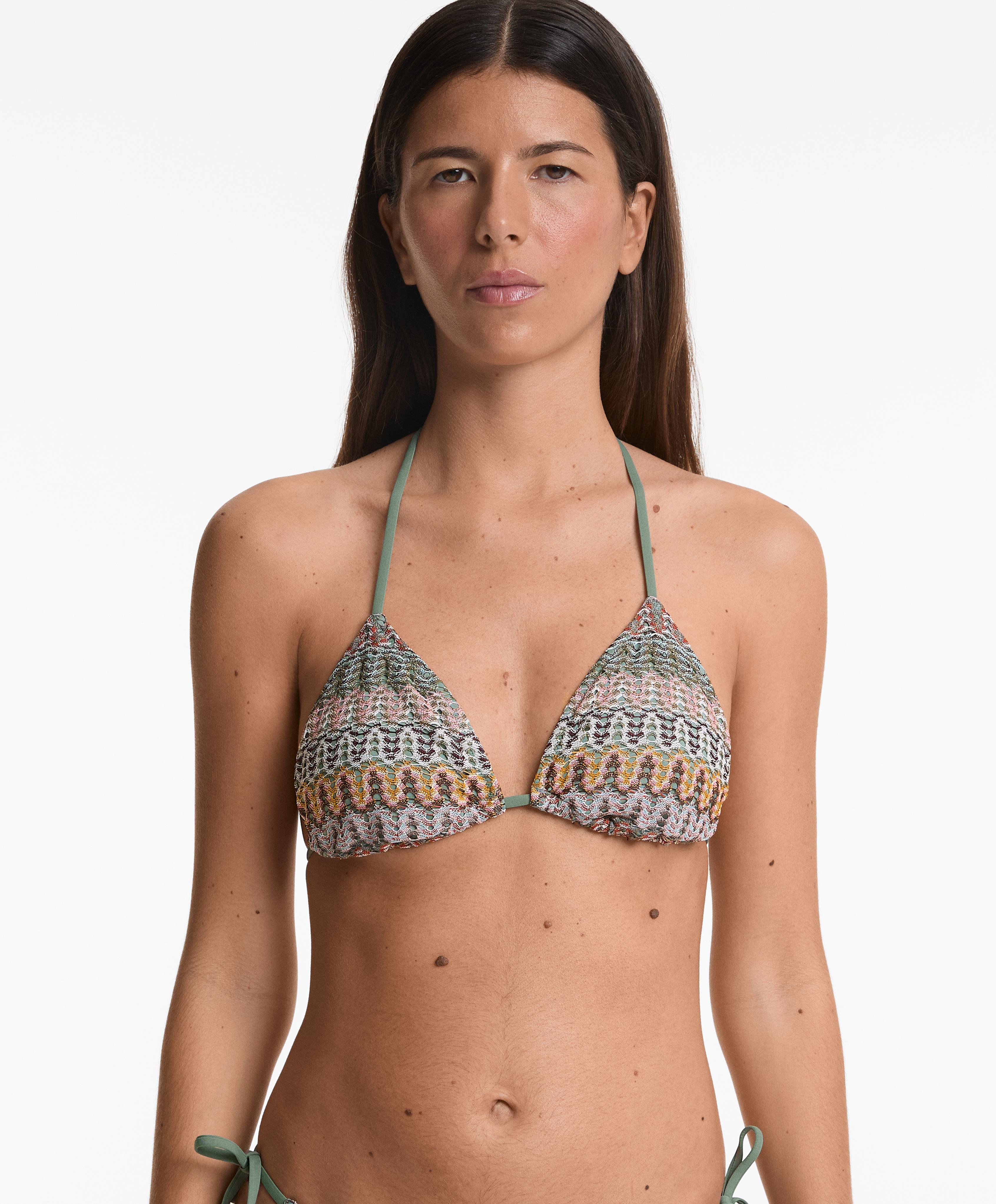 Crochet triangelbikinitop