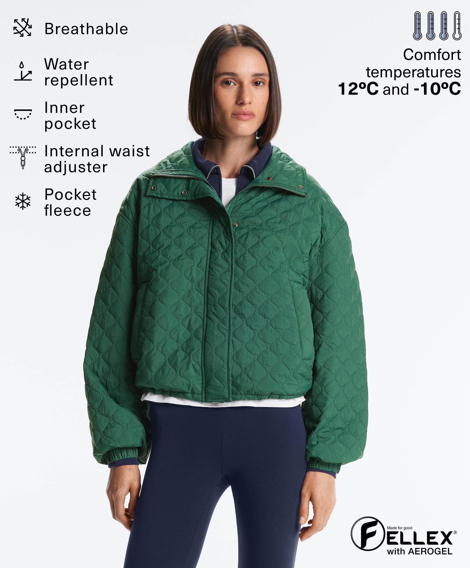Short FELLEX® AEROGEL padded jacket Short FELLEX® AEROGEL padded jacket