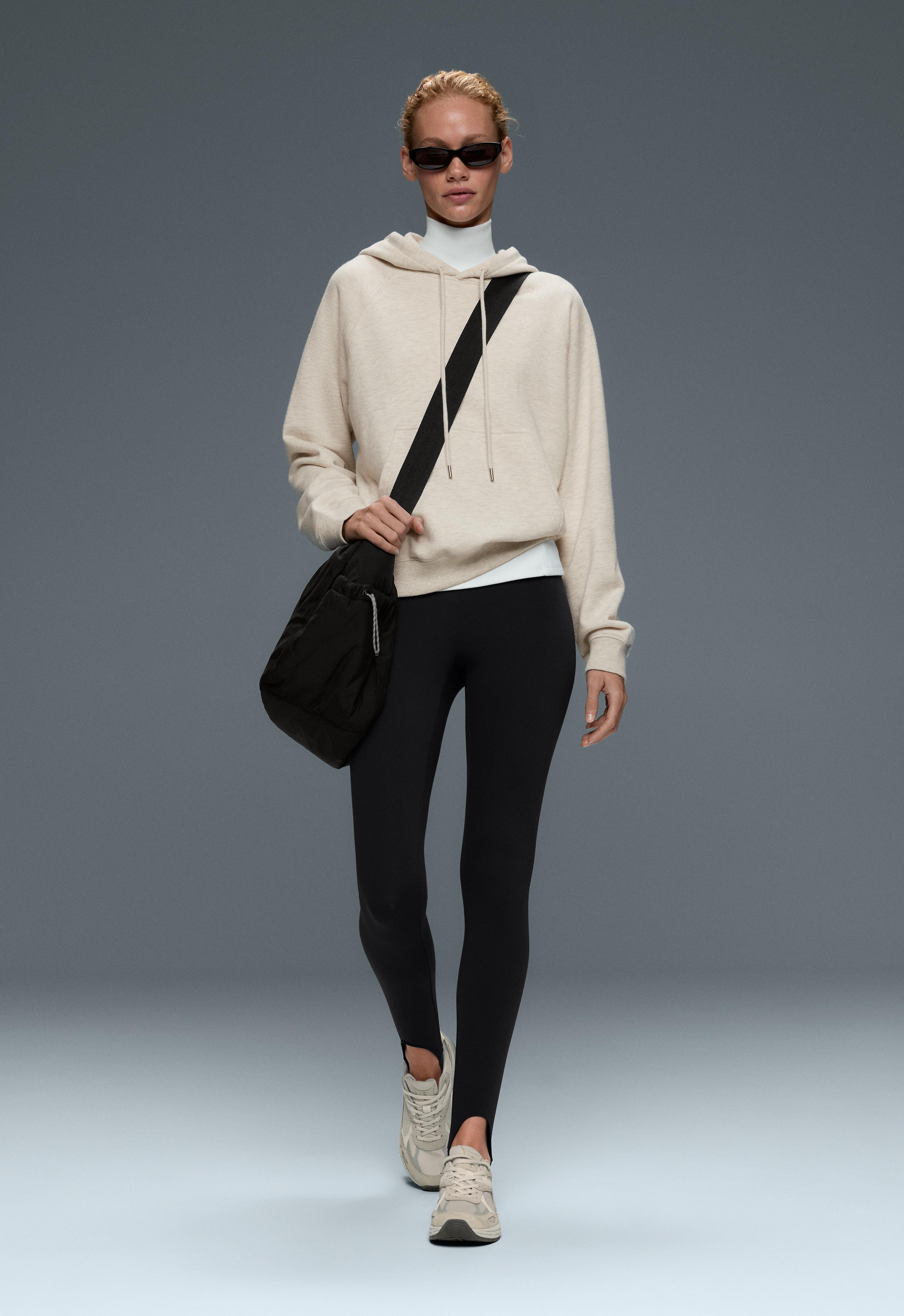 Comfortlux high rise 65cm ankle-length stirrup leggings | OYSHO Georgia