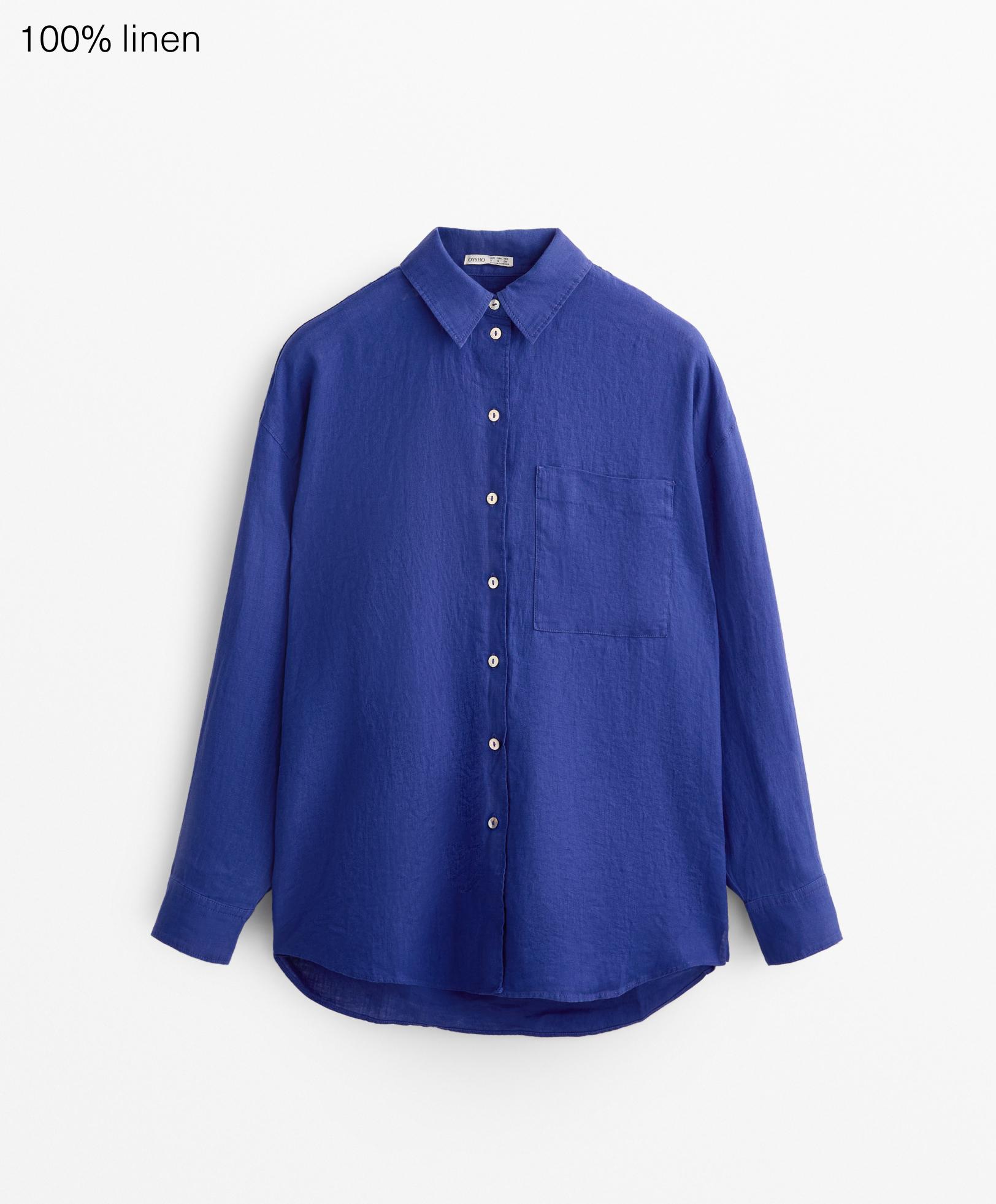 100% linen relaxed shirt 100% linen relaxed shirt