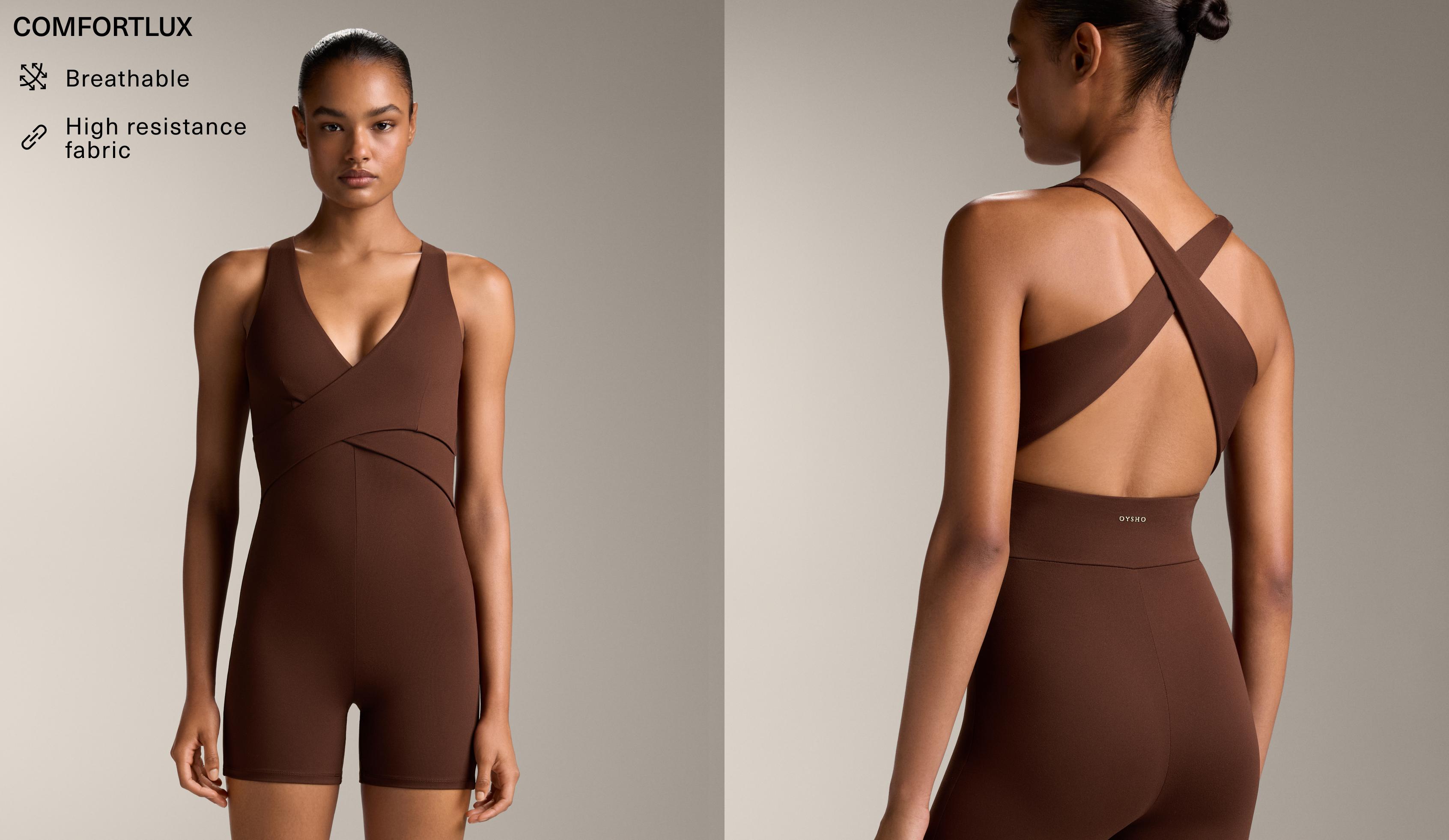 Mono corto Comfortlux cruzado - Rebajas