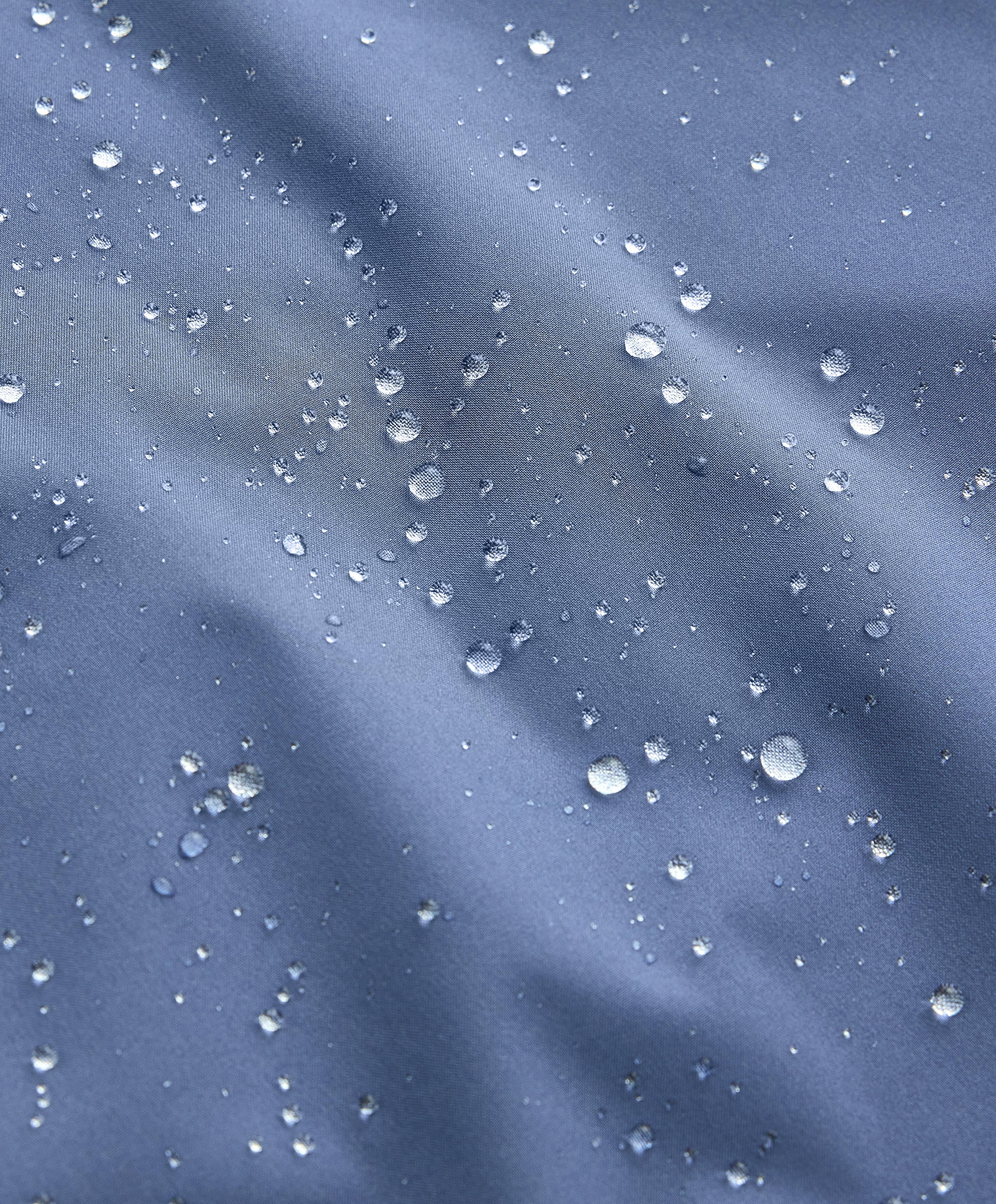 Packable super extra lightweight 10k waterproof jacket — BRIGHT GREY-BLUE