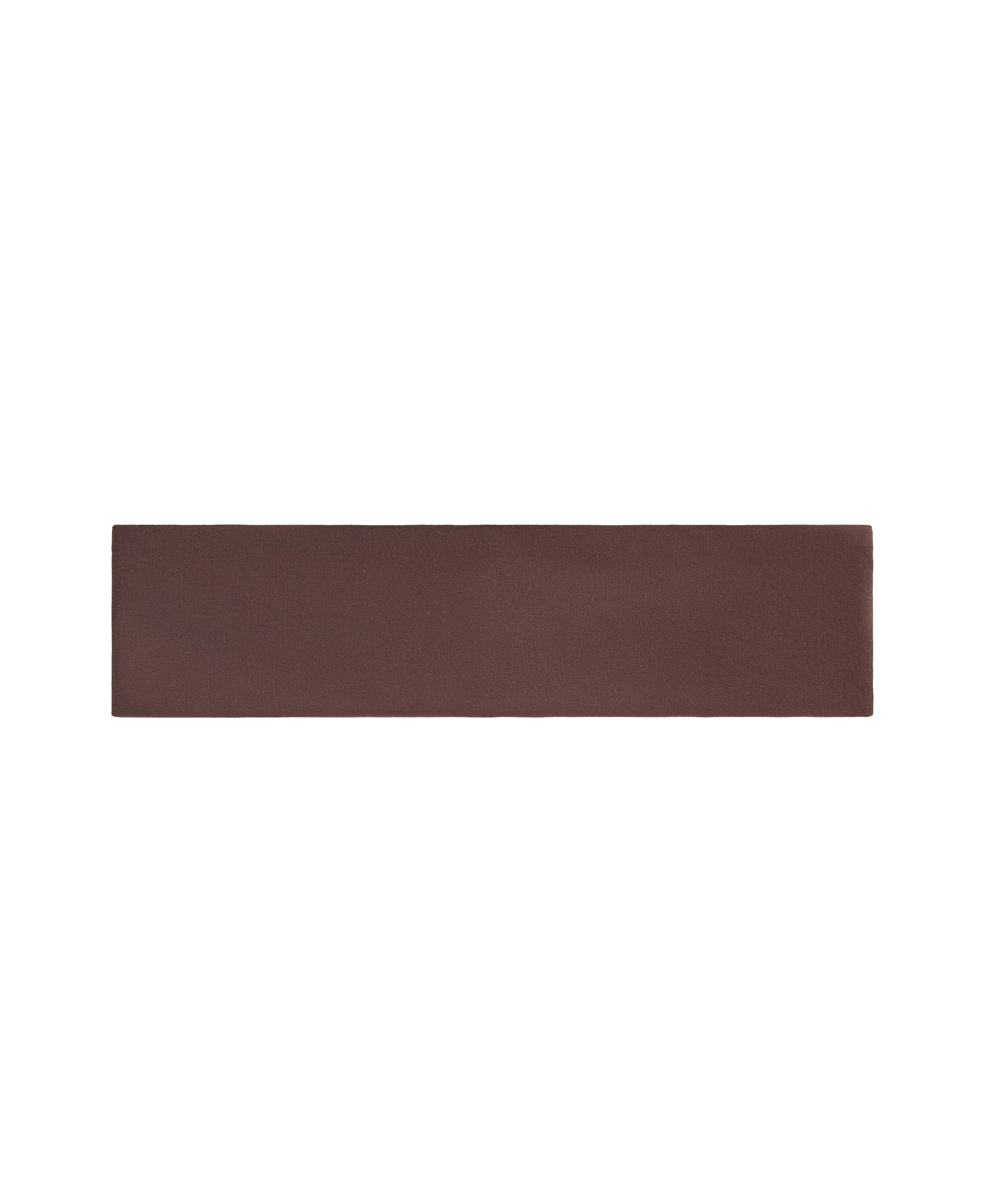 6cm sports headband — CHOCOLATE