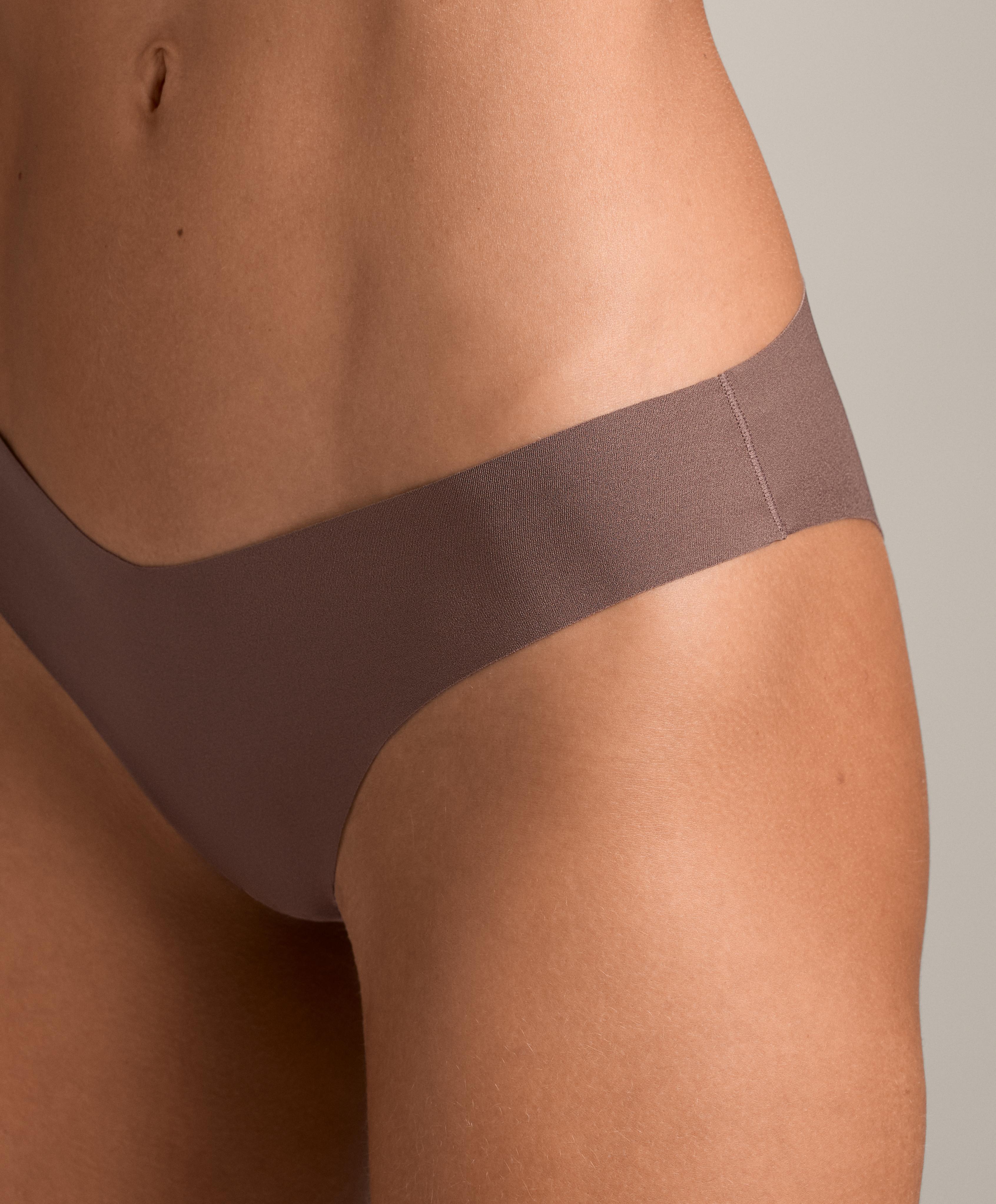 5 culottes classiques en mélange de polyamide invisibles coupe en V