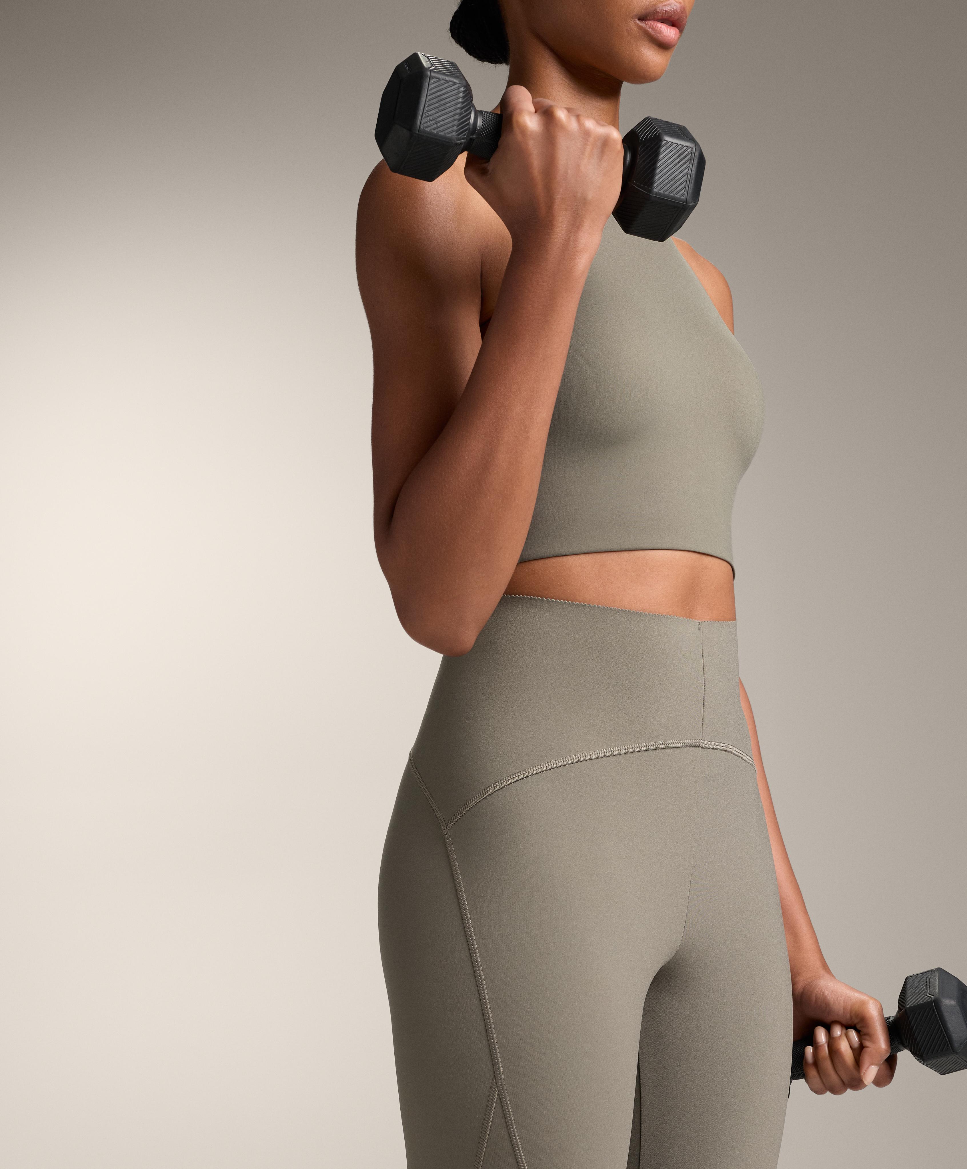 Compressive basic legíny nohavice po členky s vysokým pásom - Zľava Compressive basic legíny nohavice po členky s vysokým pásom - Zľava