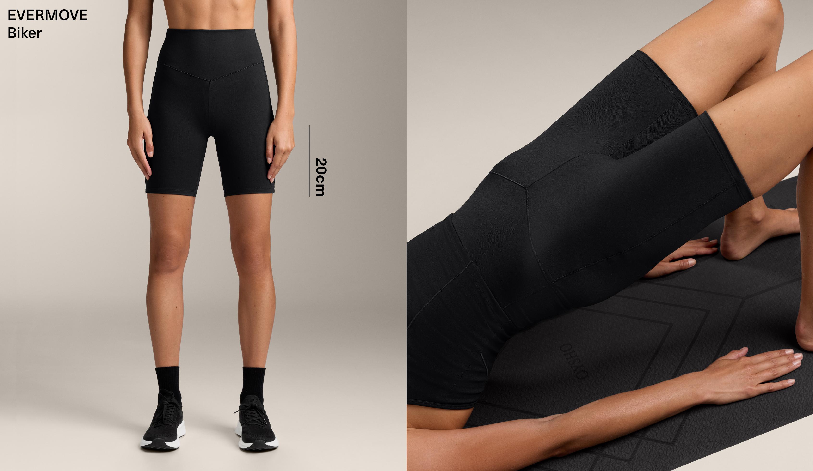Evermove 20cm biker leggings