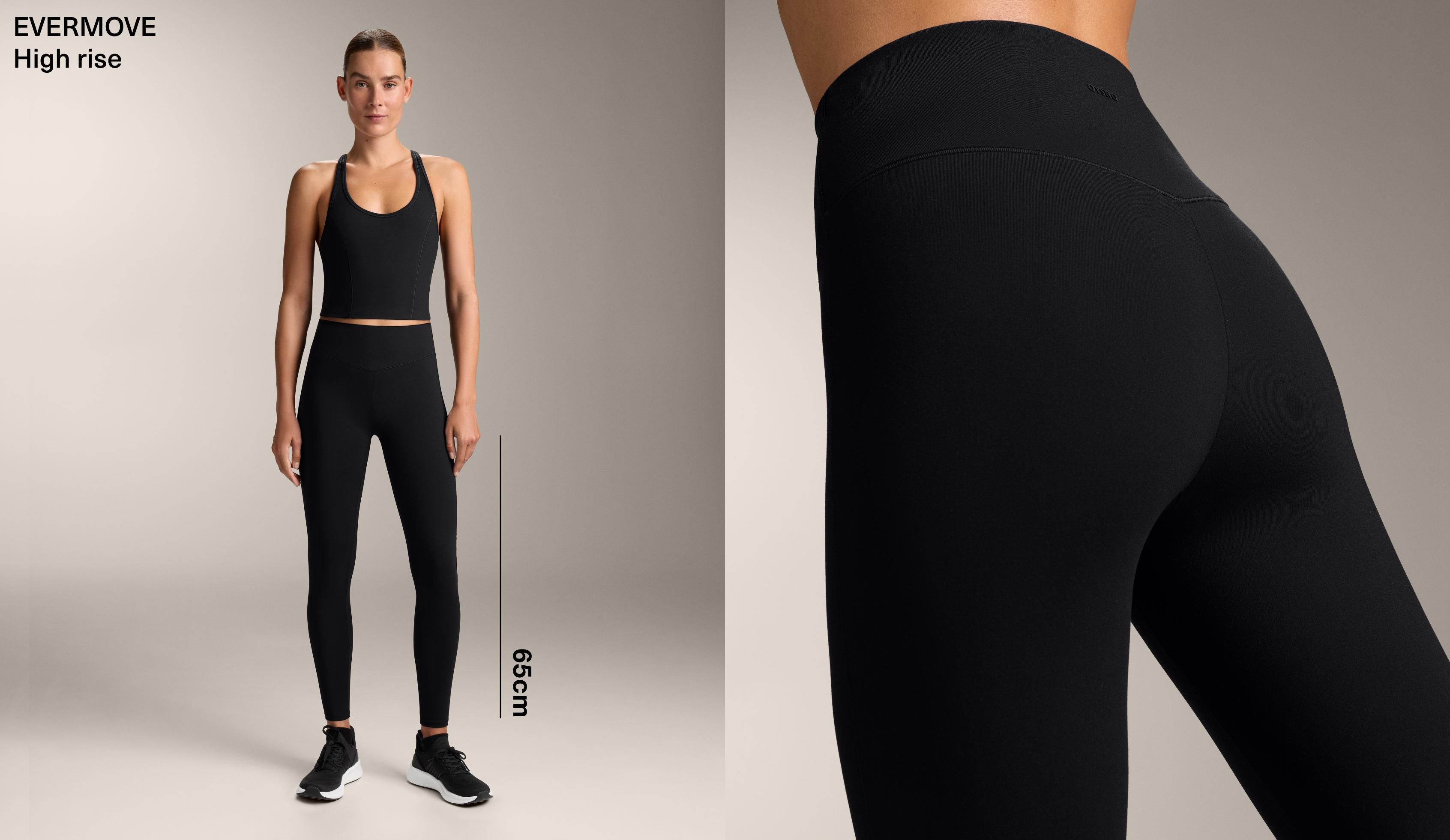 Evermove 65cm high-rise ankle-length leggings