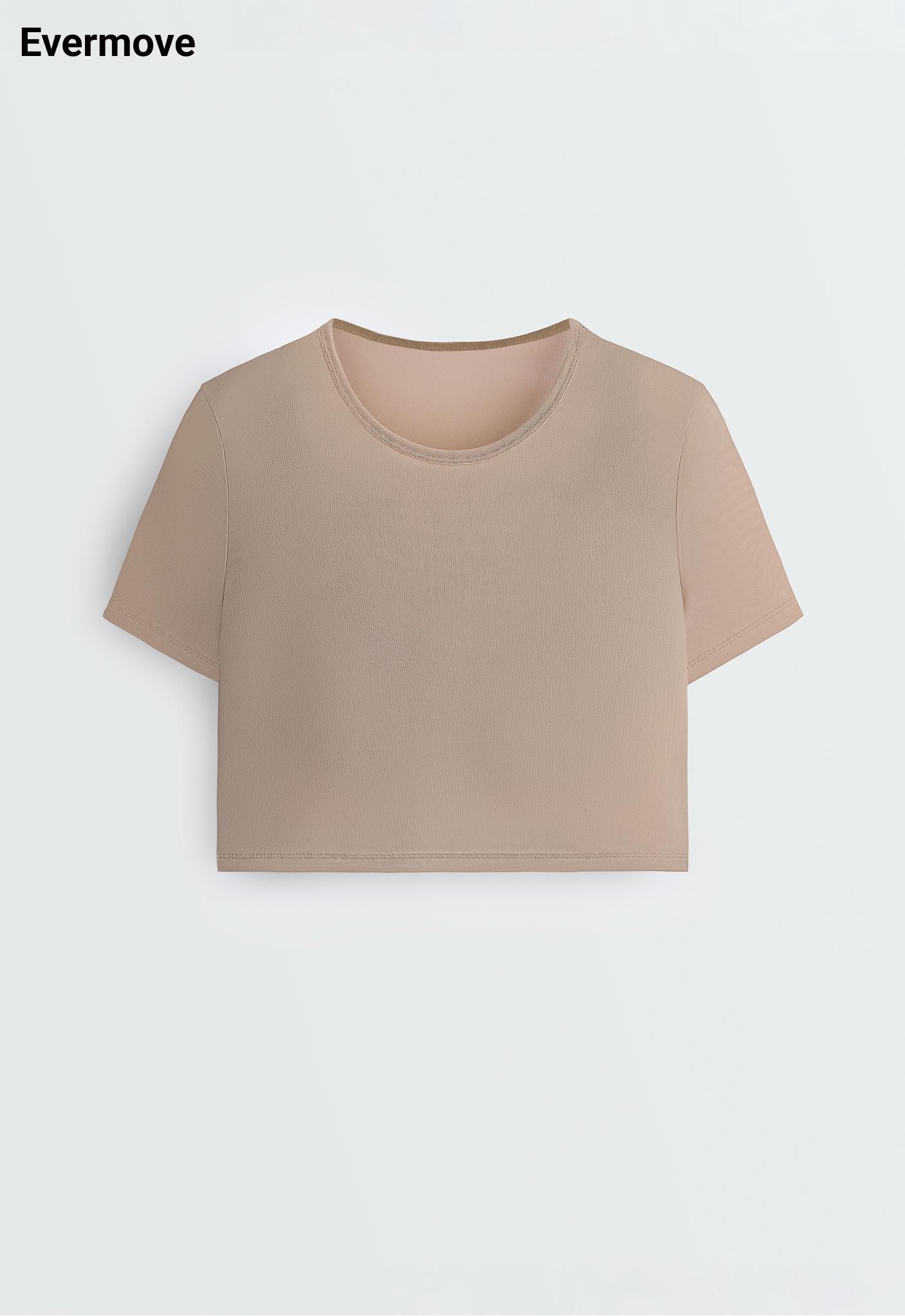 Tank top Evermove sa kratkim rukavima