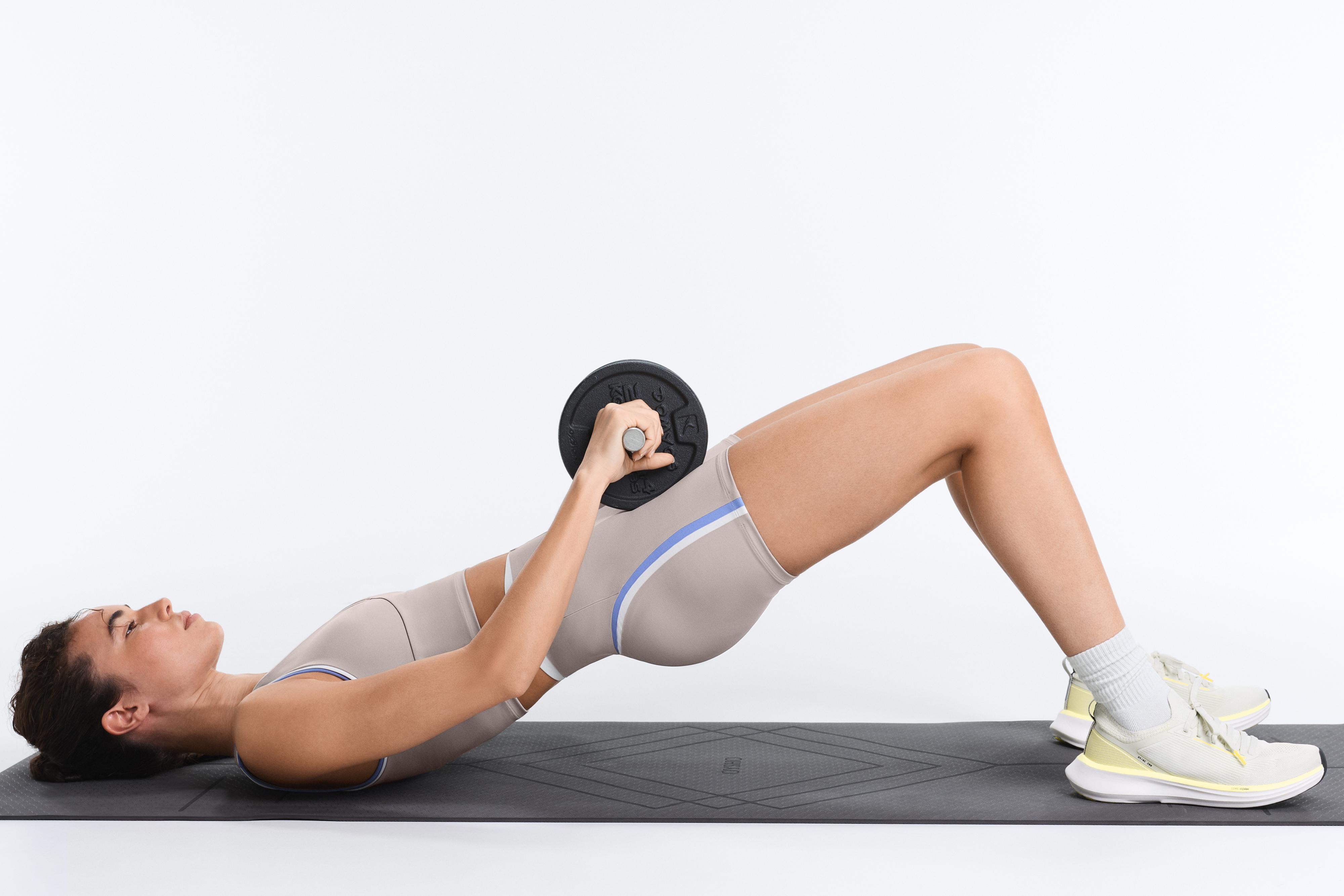 Hot pants high-rise Compressive 10cm contrast