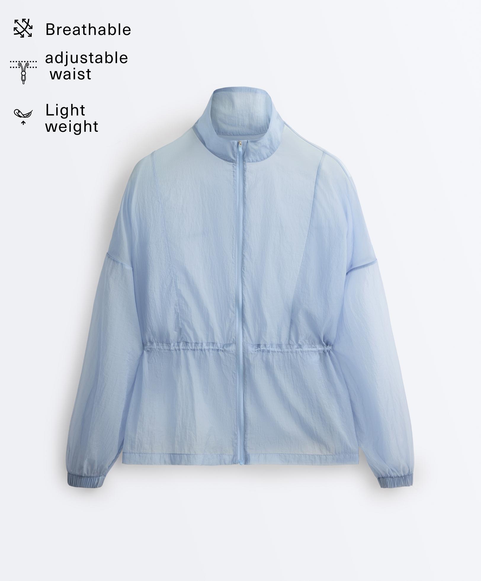 Lightweight track jacket