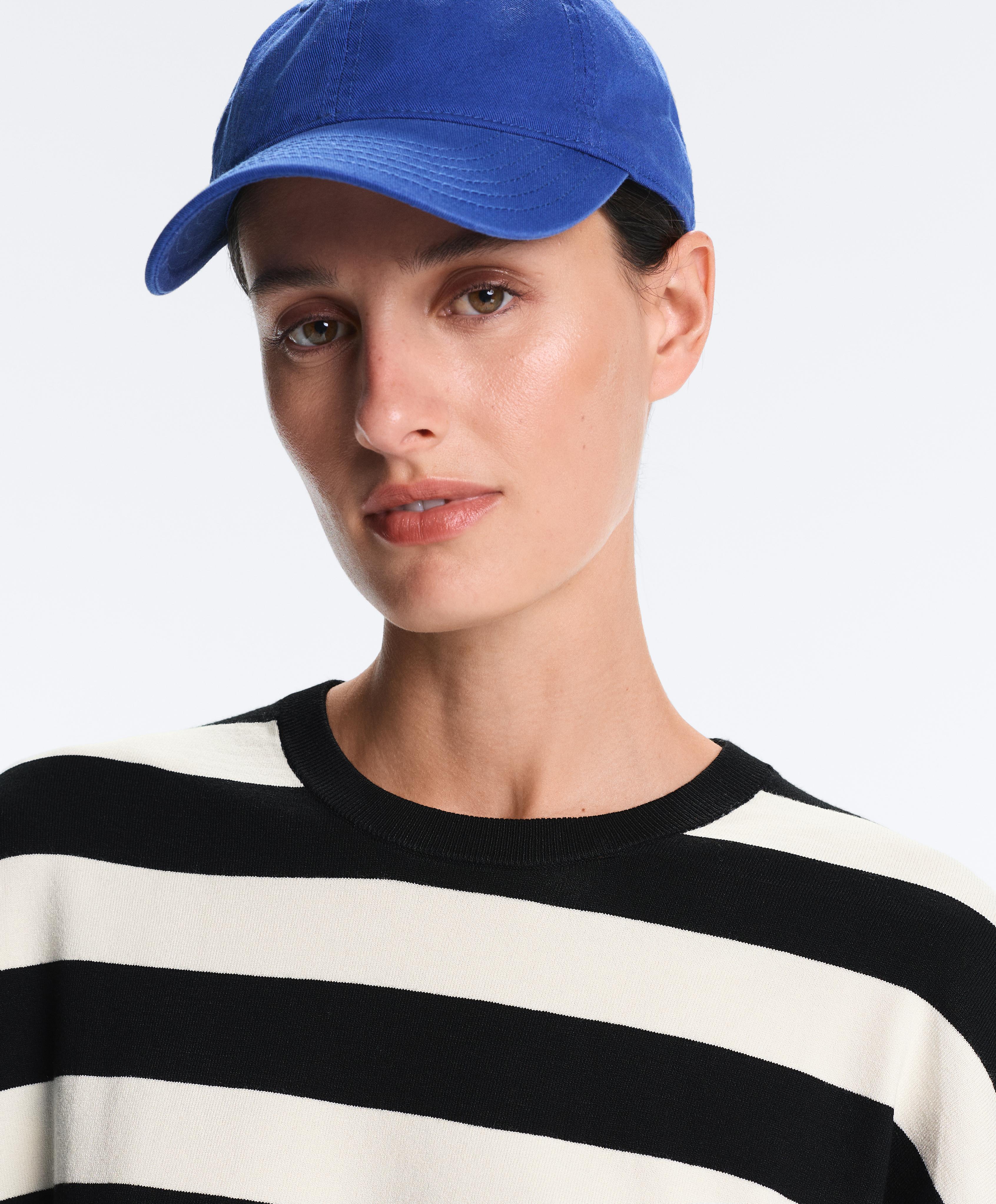 Striped knit jumper — PALE ECRU