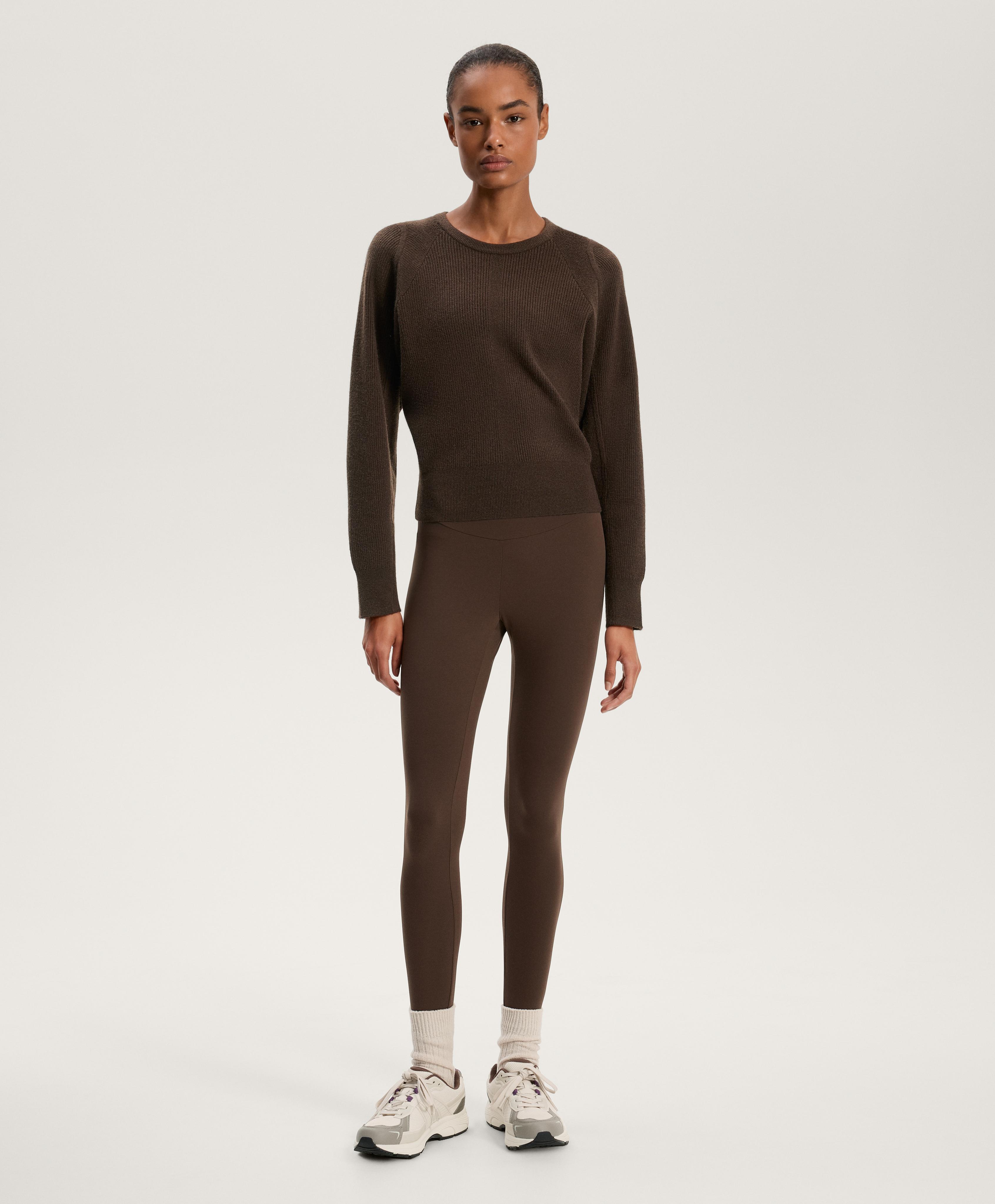 سترة محاكة rib بخصر محكم - تنزيلات سترة محاكة rib بخصر محكم - تنزيلات