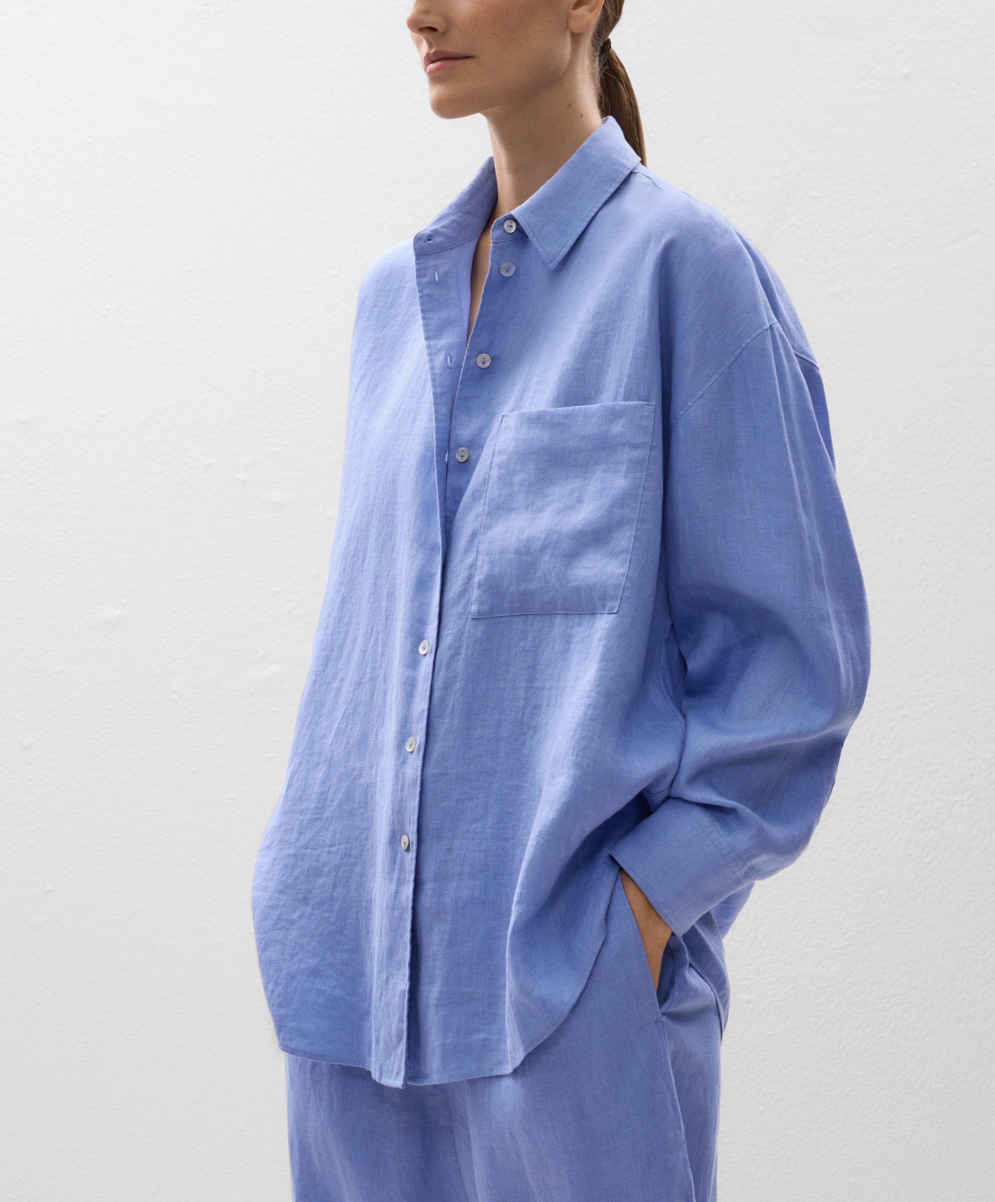 Chemise relaxed 100 % lin - Soldes Chemise relaxed 100 % lin - Soldes