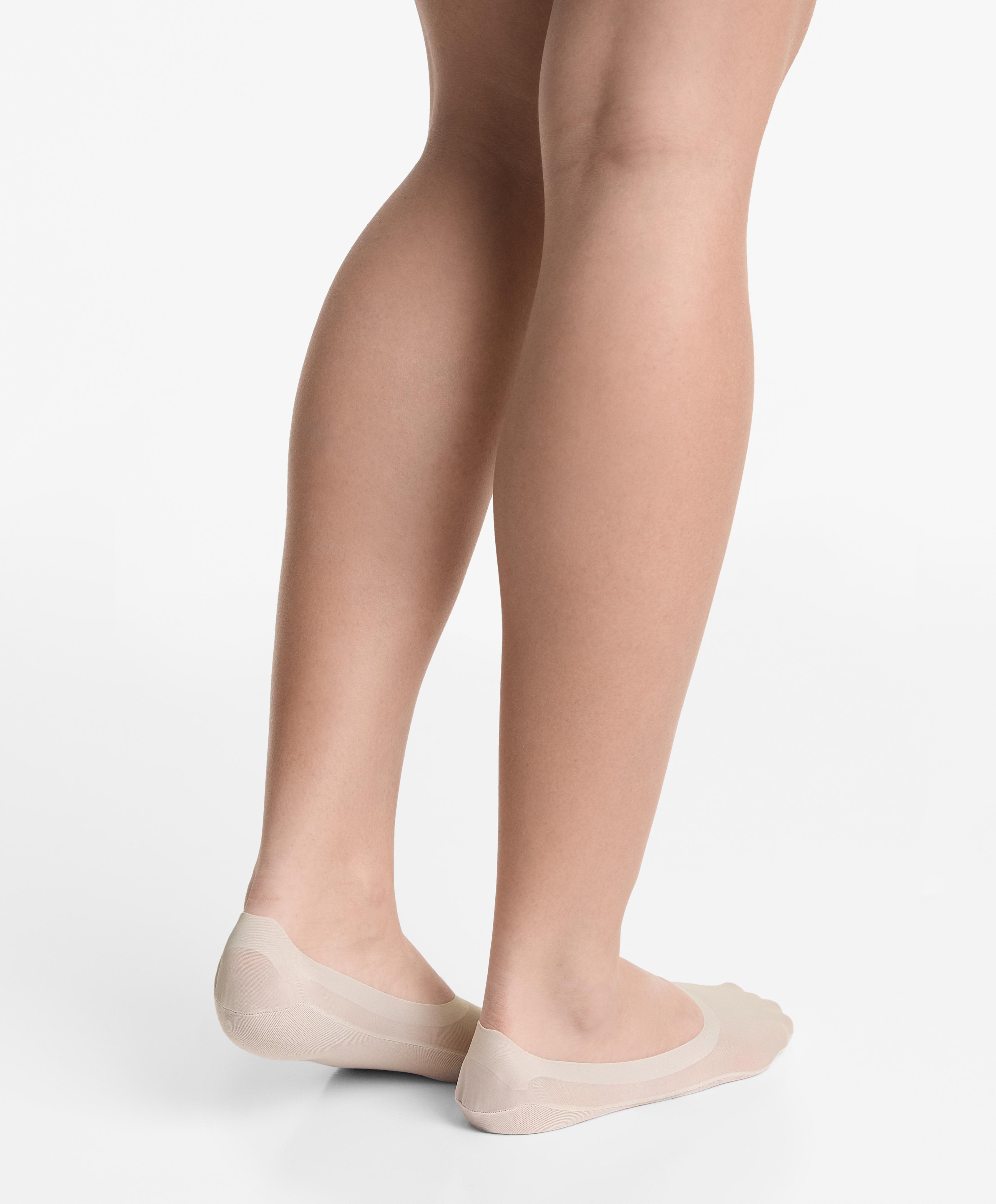 2 pairs of invisible socks with medium cut microfibre - Sale 2 pairs of invisible socks with medium cut microfibre - Sale