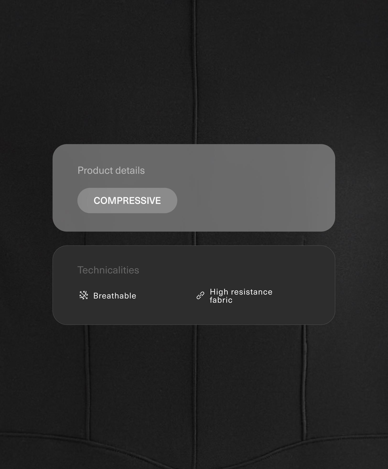 Compressive Overall, kurzärmelig