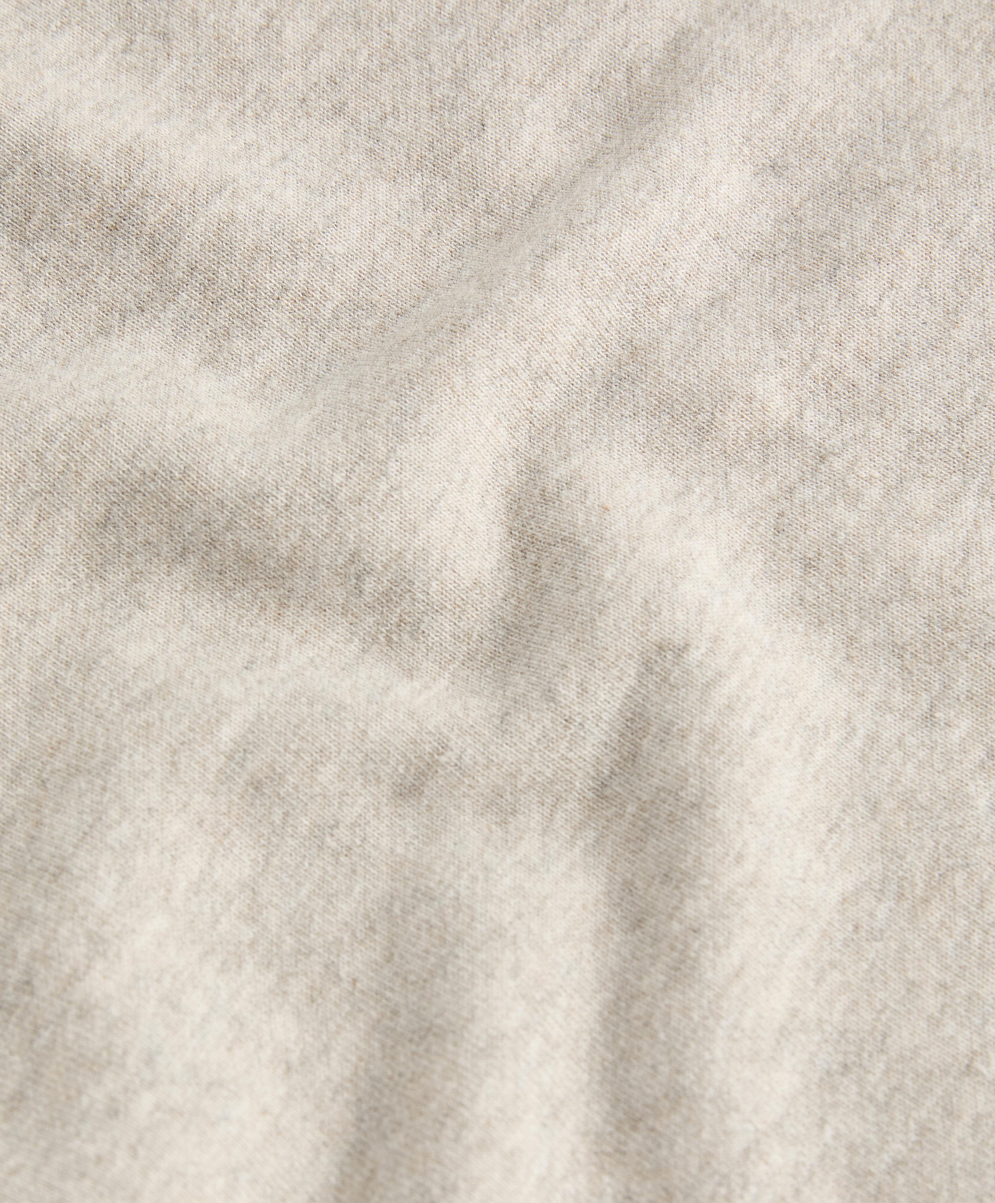 Relaxed fit cotton jogger trousers — BEIGE