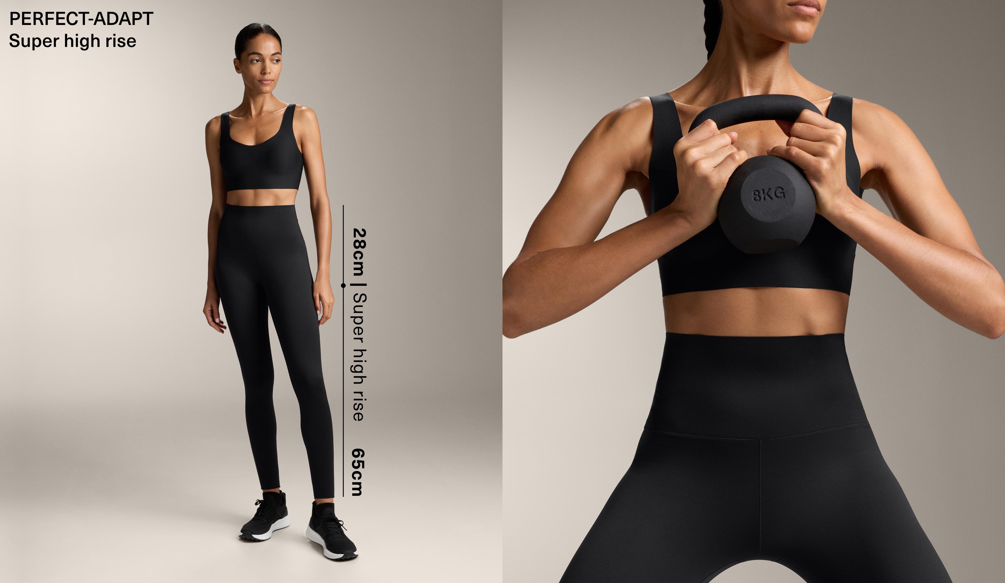 لغينغ للكاحل بخصر عالٍ للغاية وتكيف مثالي 65 سم - تخفيضات