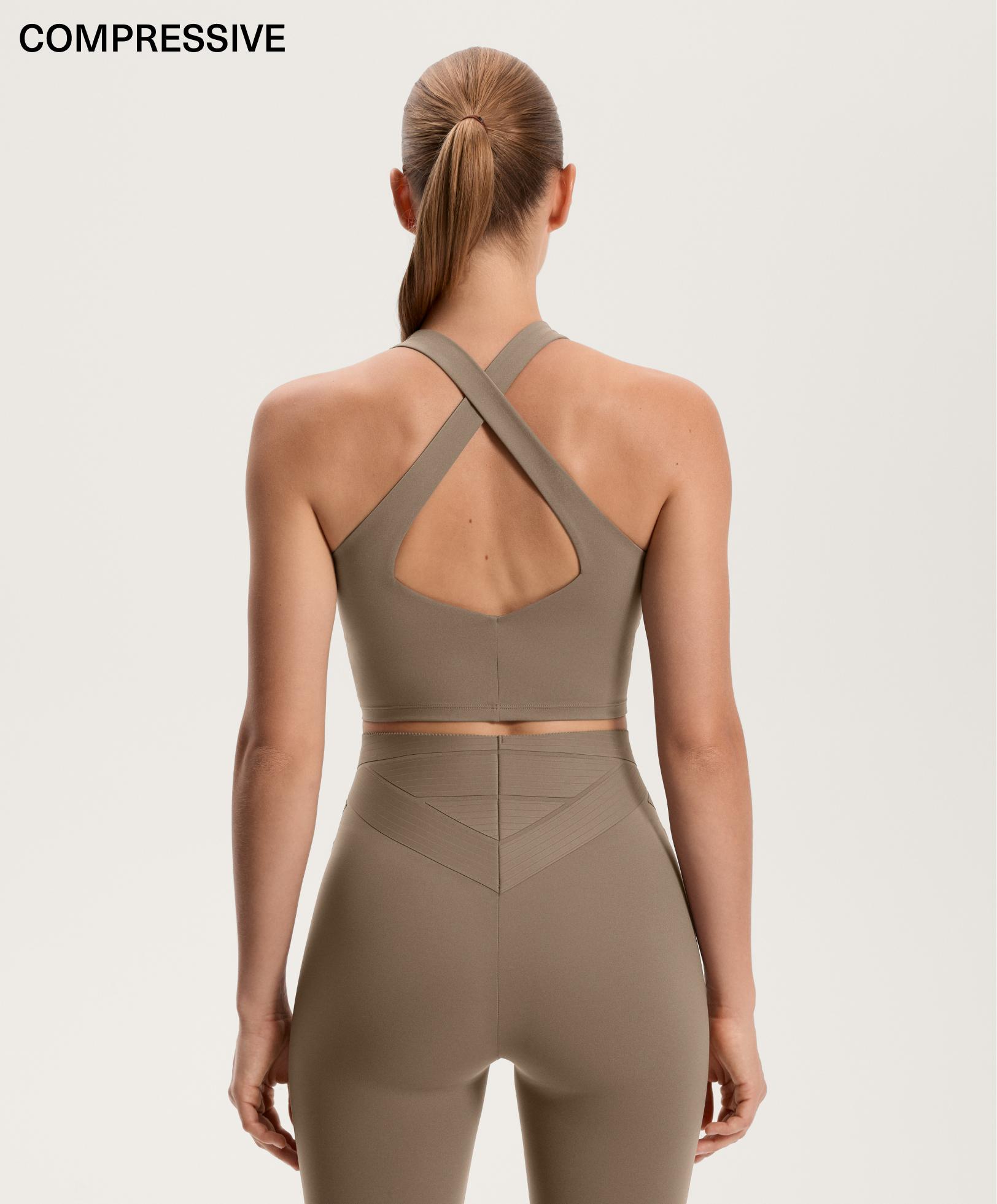 Compressive block Tank top