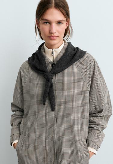 Knit bandana 90% wool 10% cashmere — ANTHRACITE GREY 2