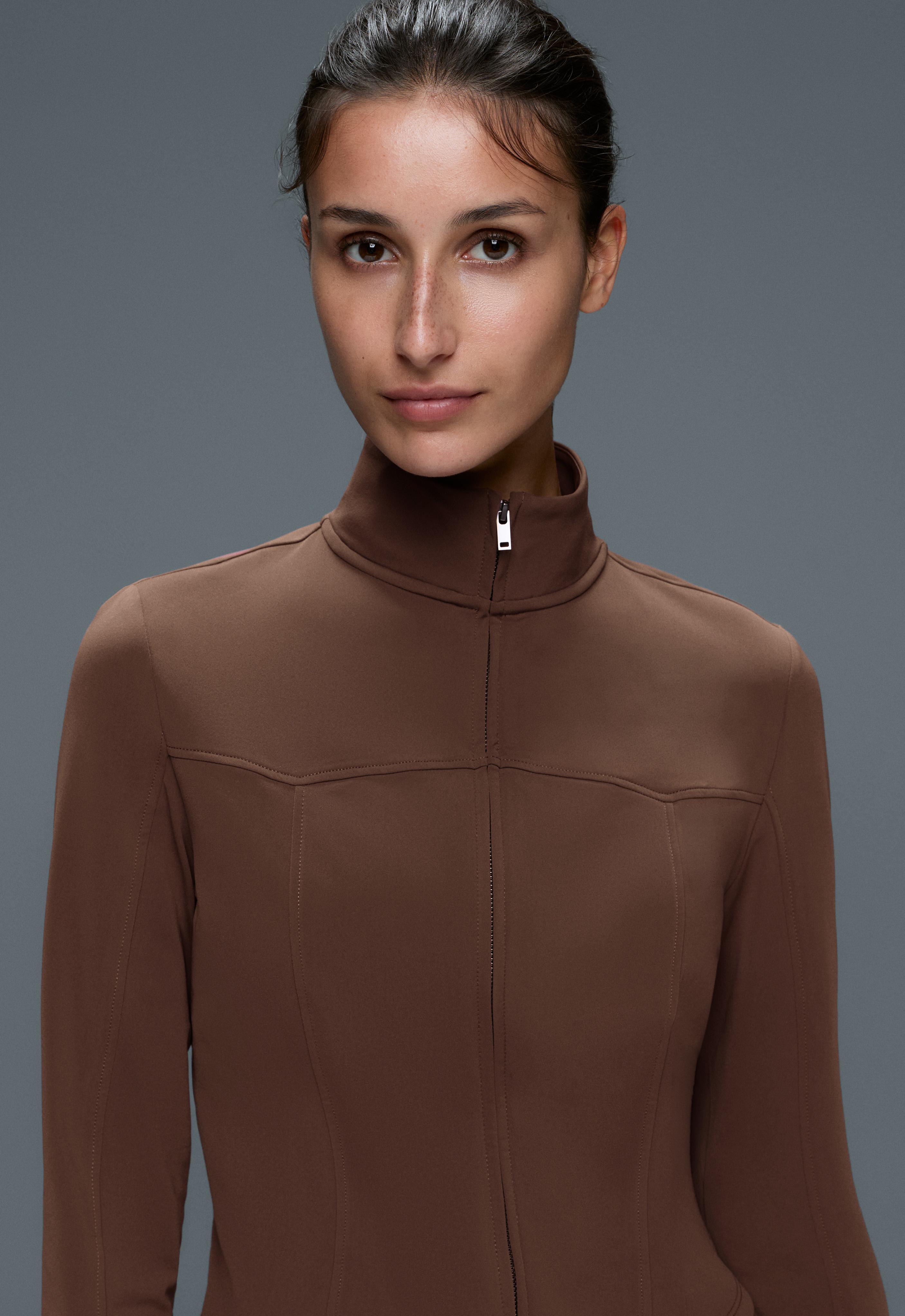 Light warm boxy technical jacket — COCOA
