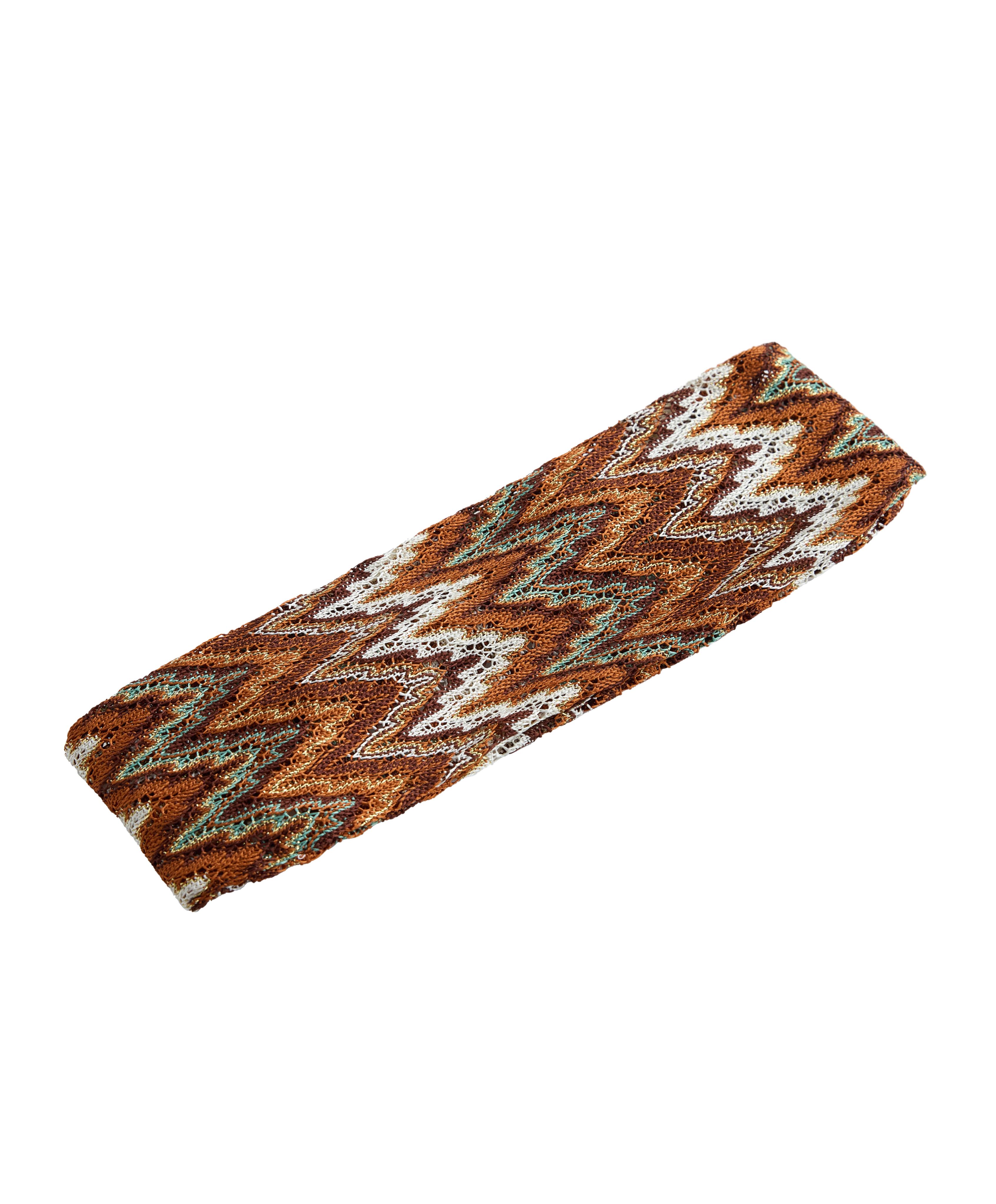 Herringbone headband — BEIGE
