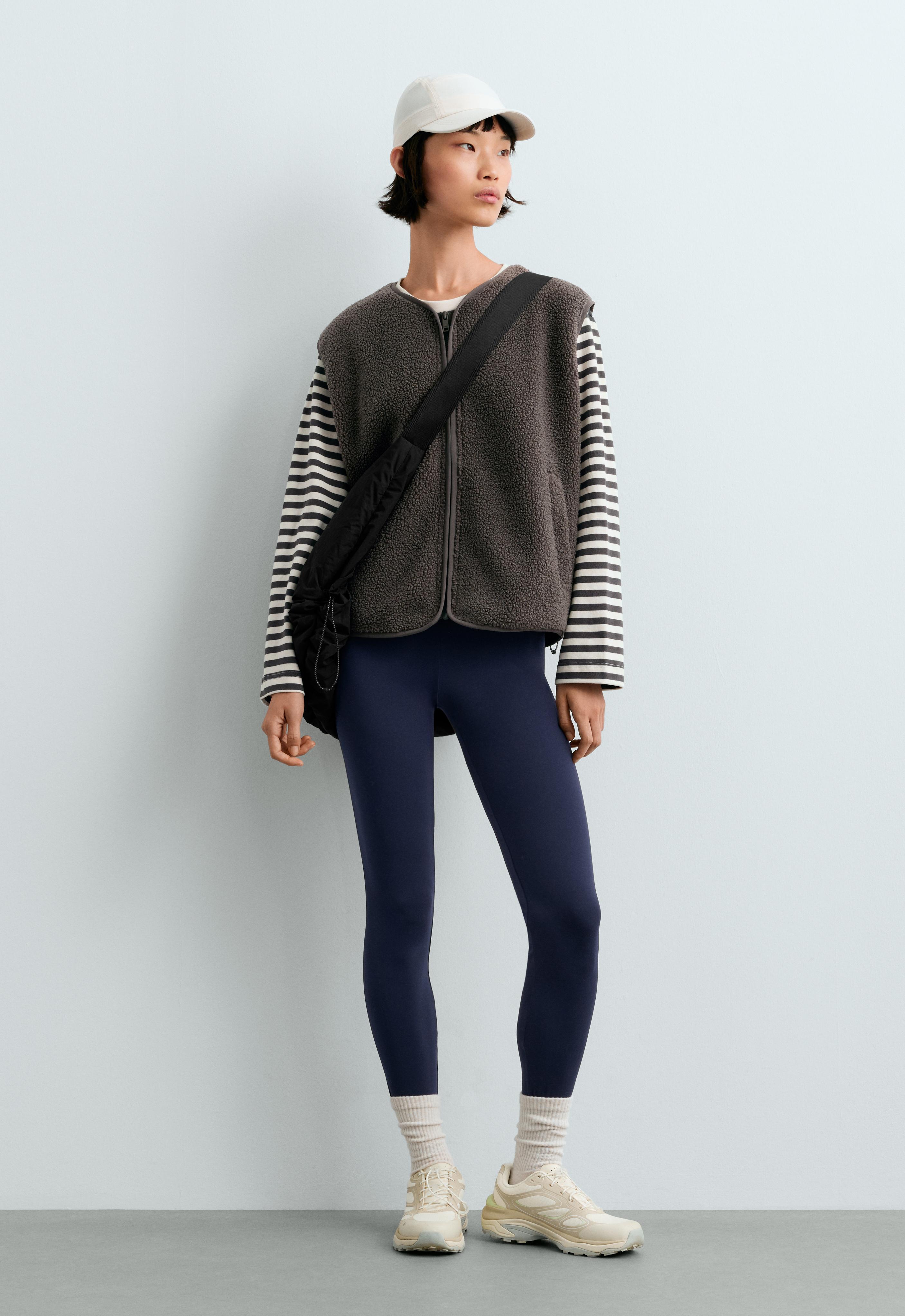 Teddy bodywarmer met rits Teddy bodywarmer met rits