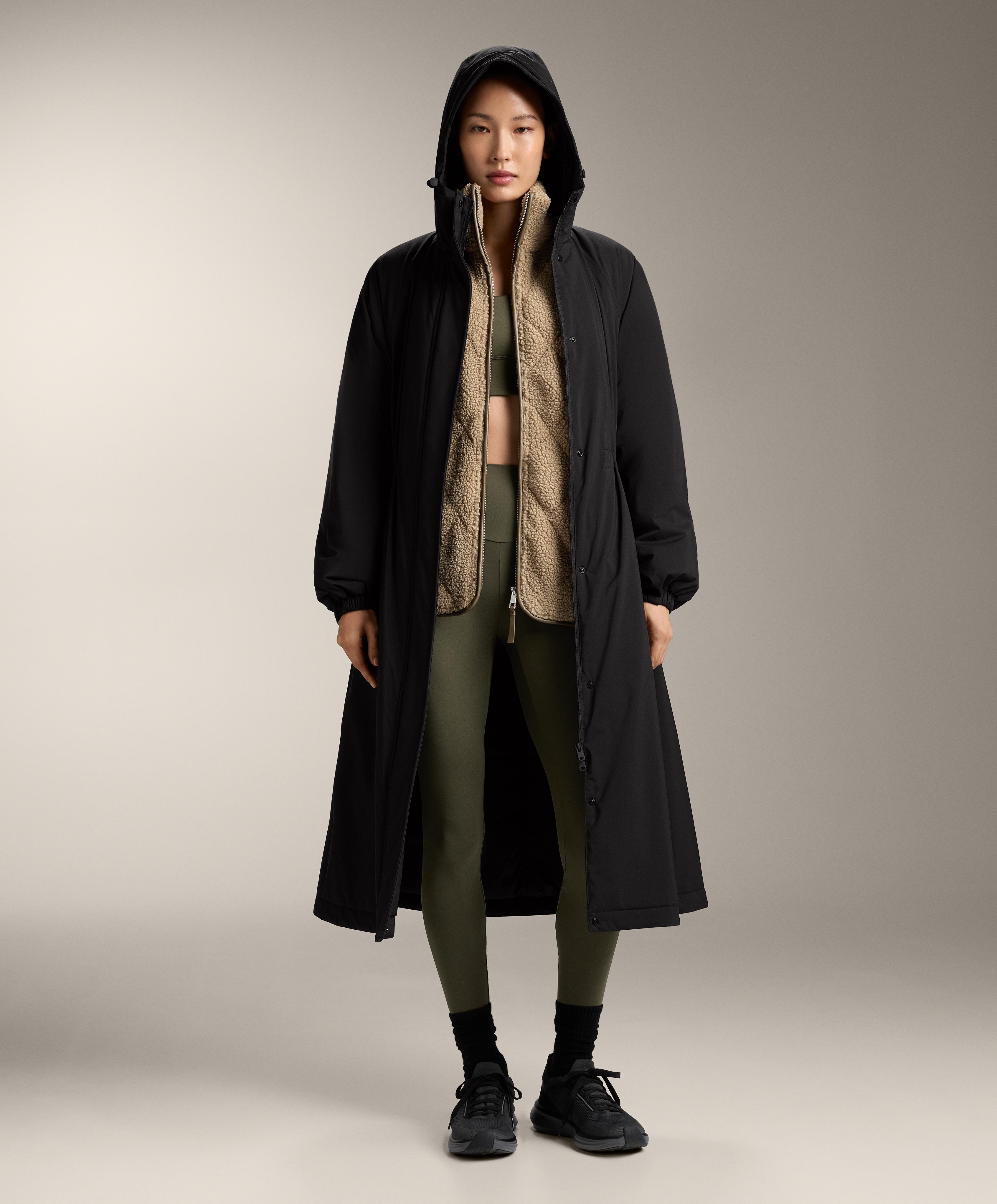 Veste effet mouton matelassée losanges Veste effet mouton matelassée losanges