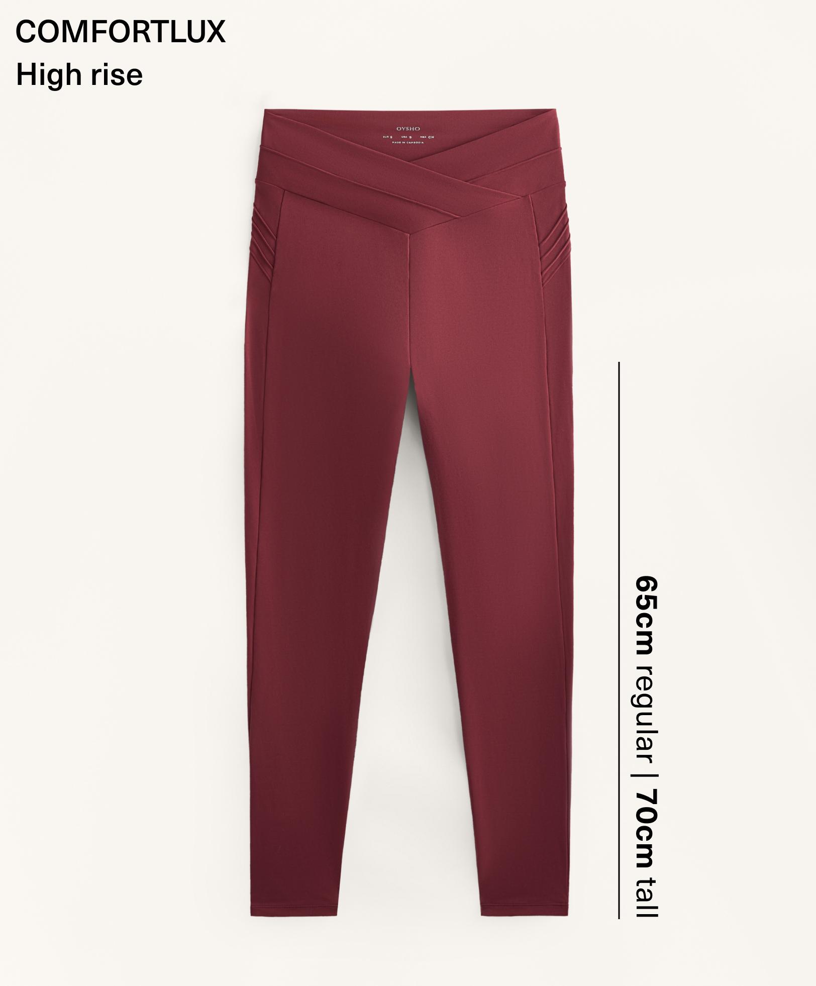 Knöchellange Comfortlux Leggings mit V-Bund