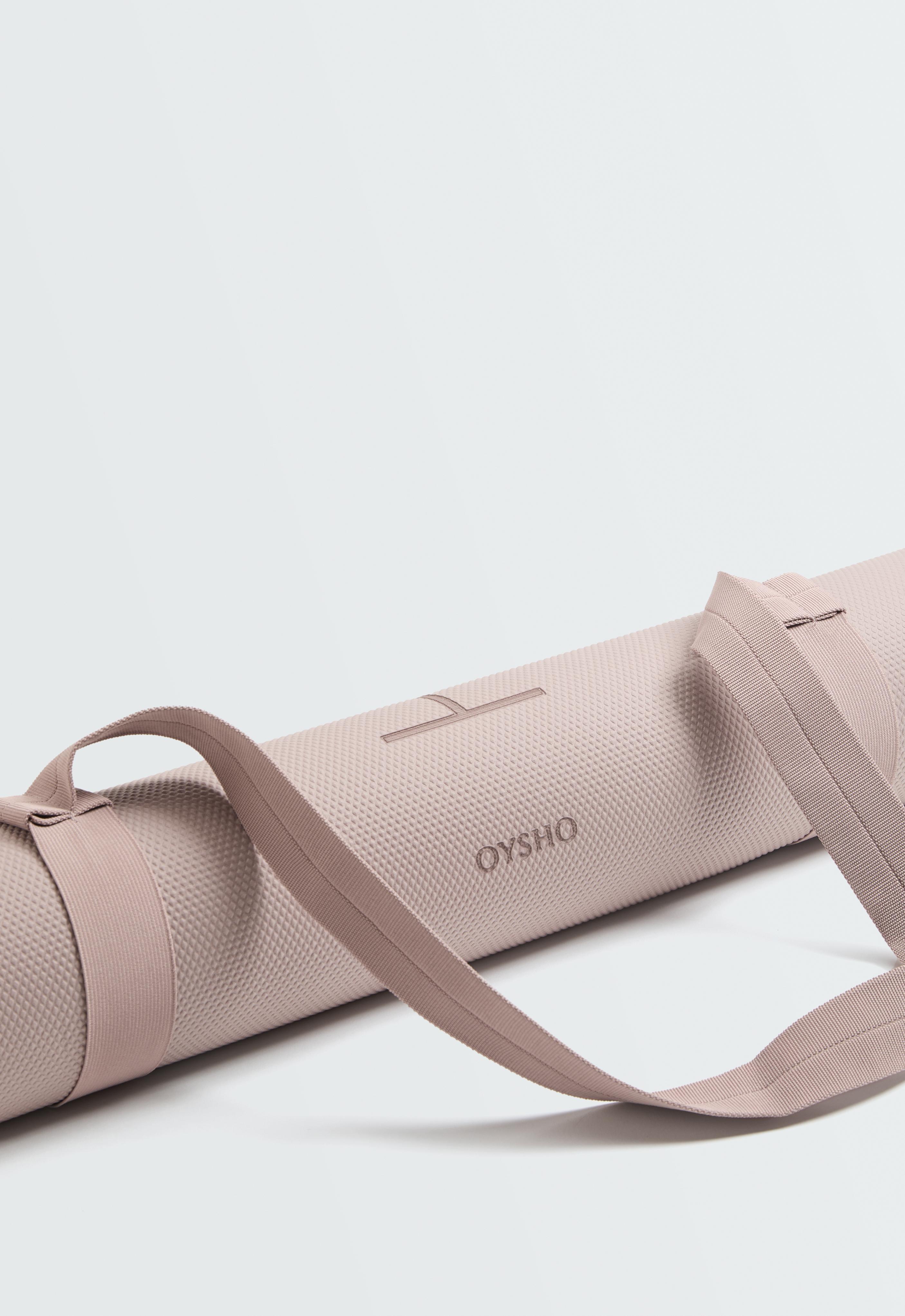 5mm yoga mat — BEIGE-PINK