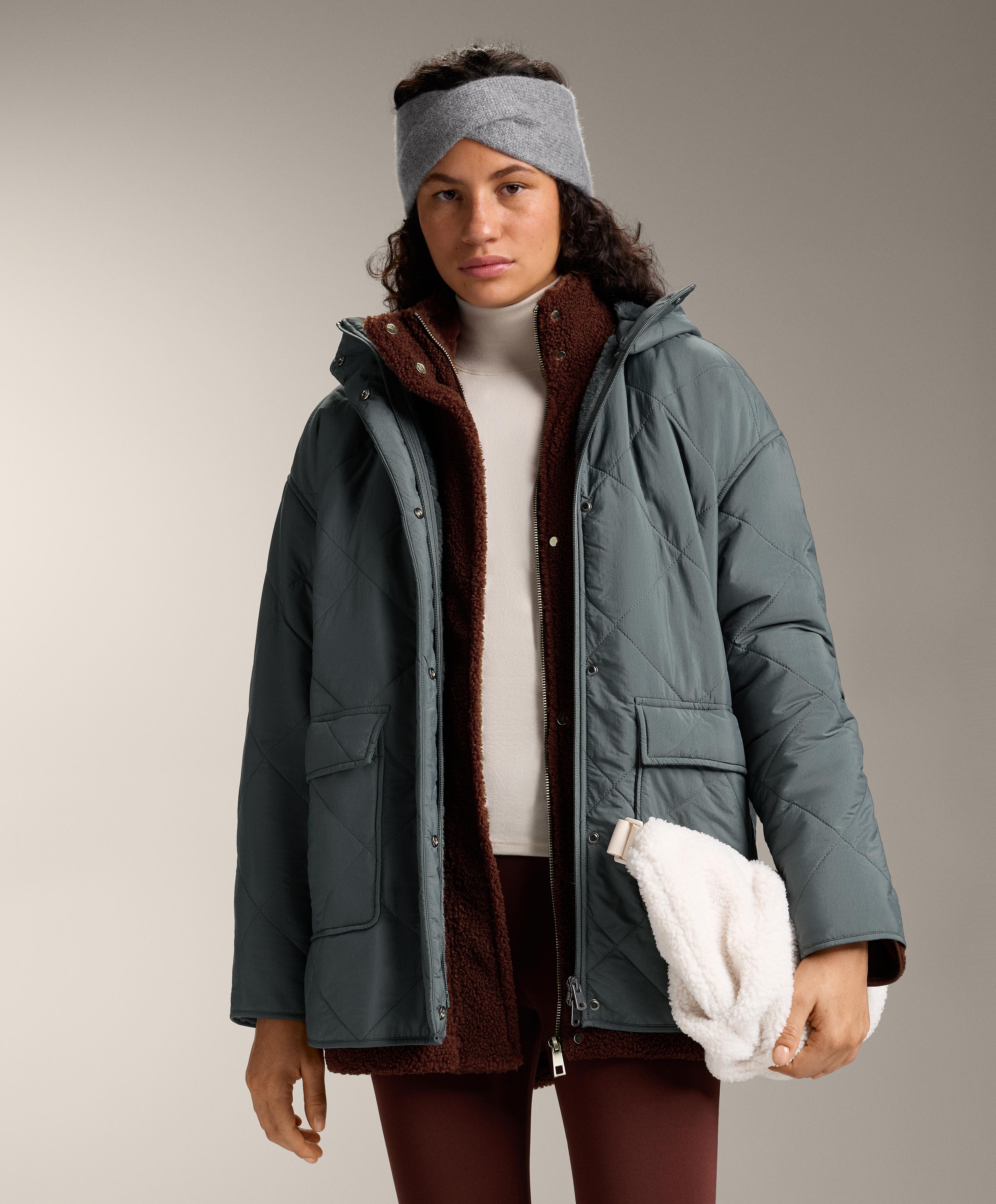 FELLEX® AEROGEL water-repellent padded jacket — ANTHRACITE GREY