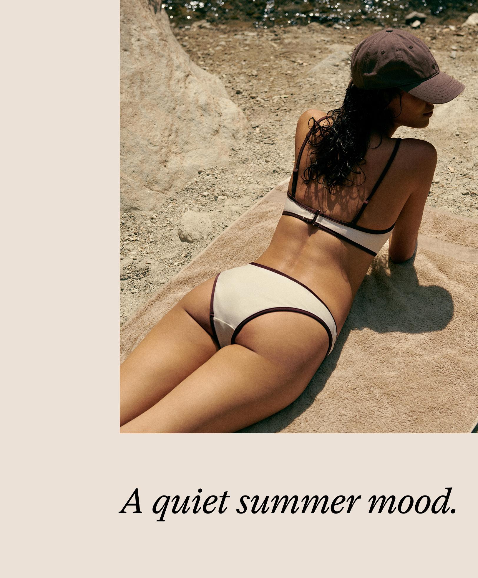 Bikini panti clásico vivos a contraste Bikini panti clásico vivos a contraste