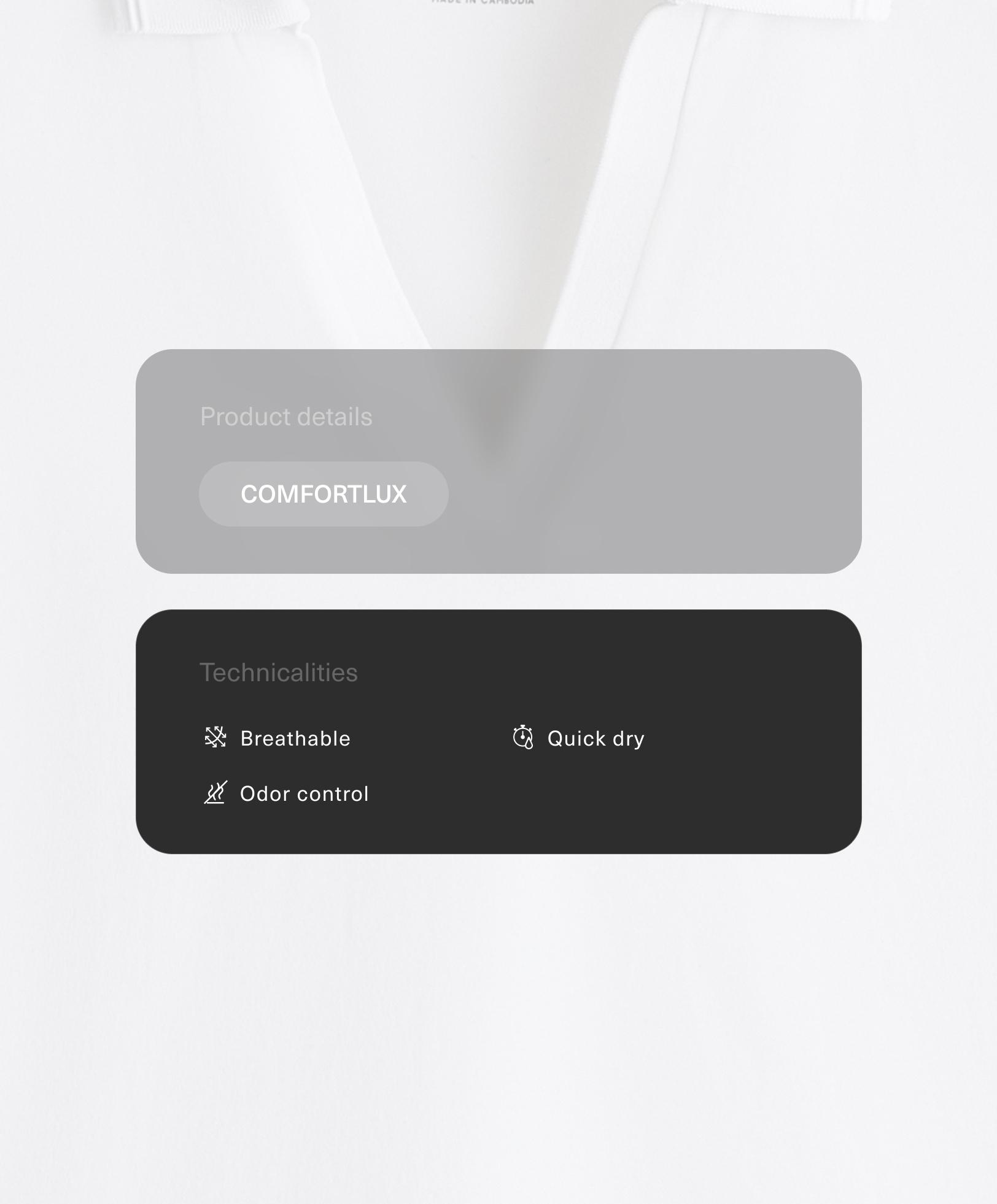 بولو Comfortlux أنبوبي بأكمام قصيرة