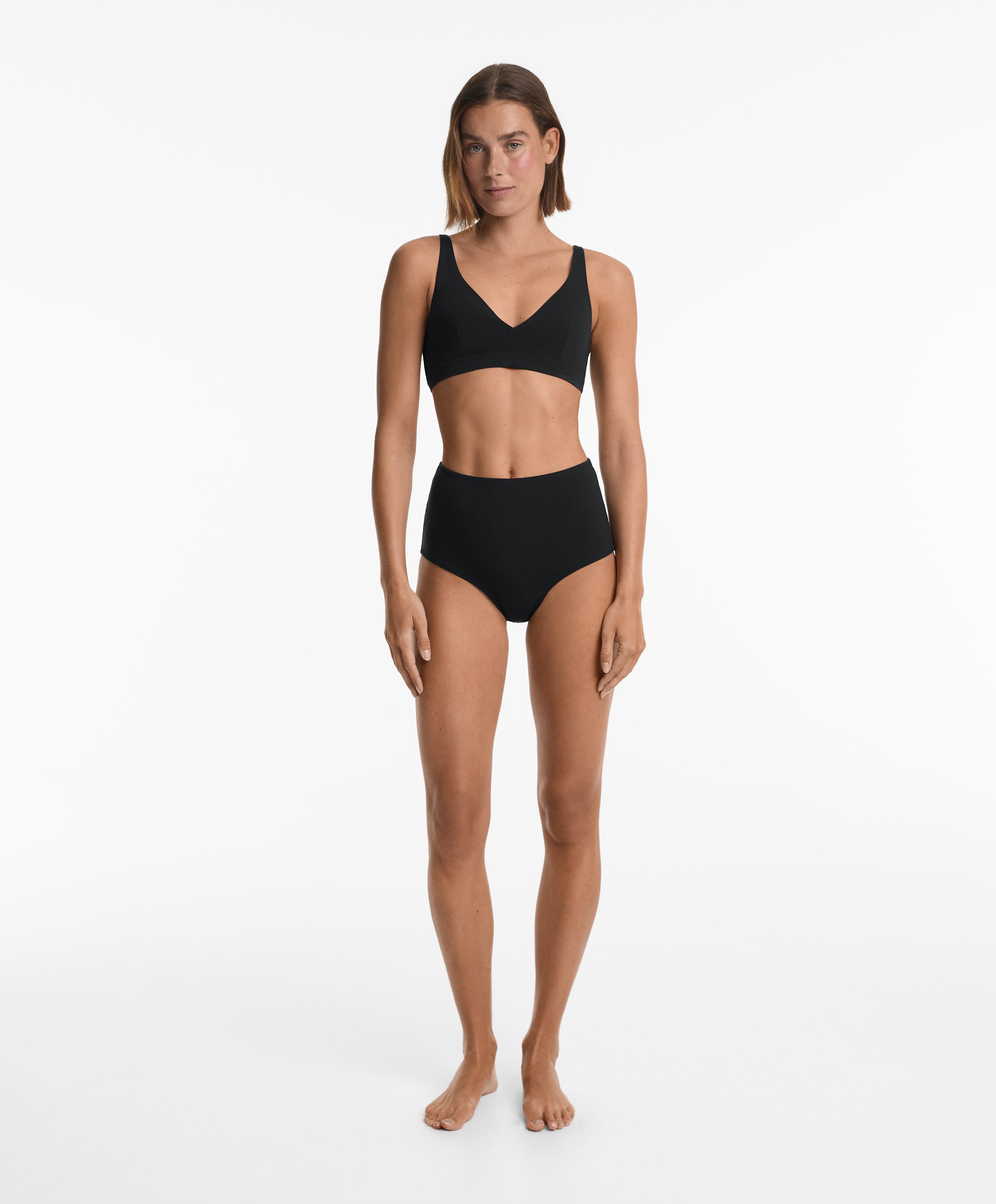 Shapewear-effect high-waisted bikini briefs Shapewear-effect high-waisted bikini briefs