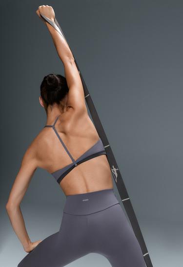 Ankle-length High rise Comfortlux leggings — BLUE-GREY 4