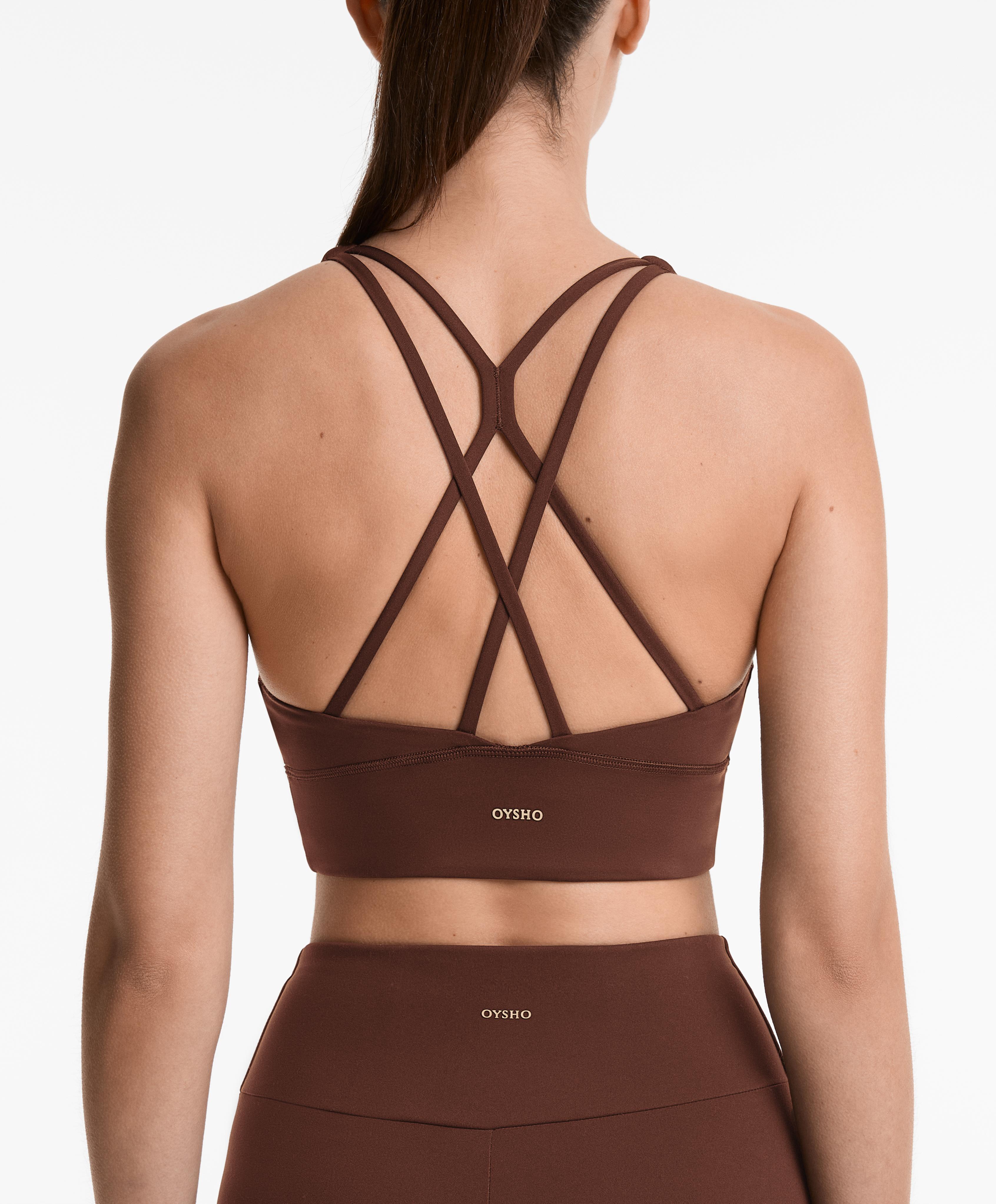 Medium-support Comfortlux sports bra with cups Medium-support Comfortlux sports bra with cups