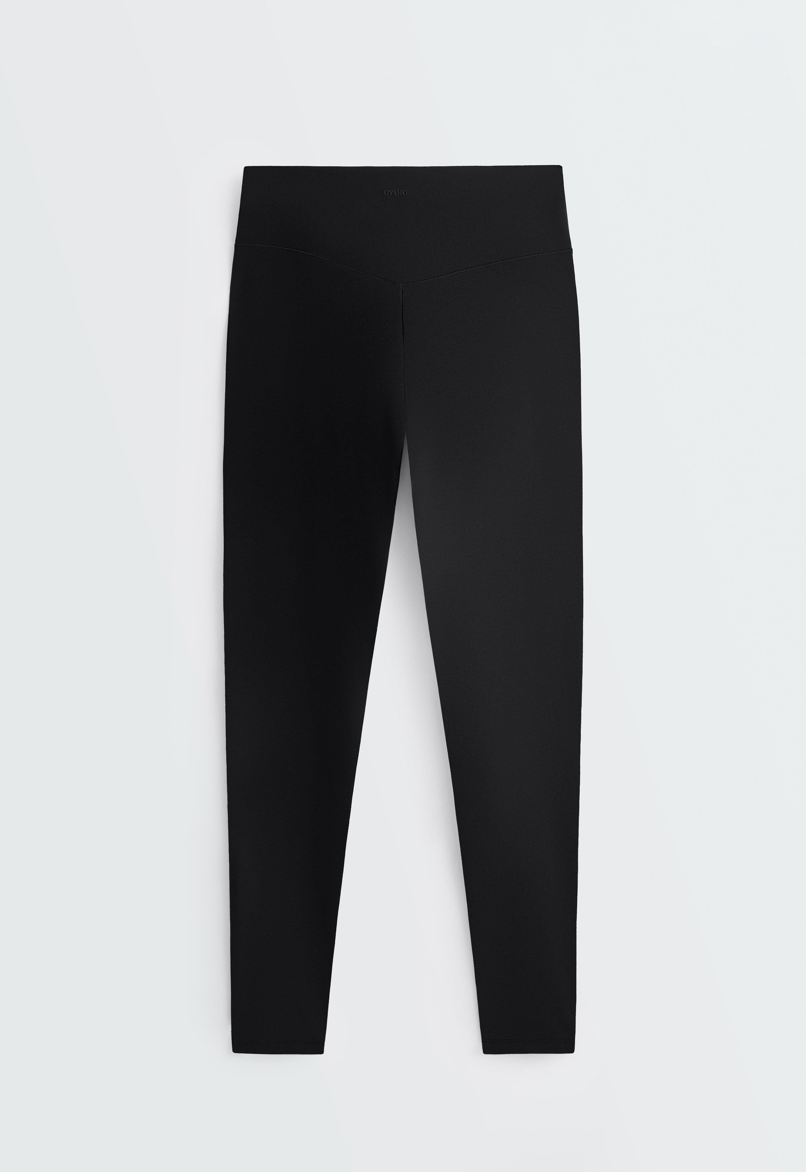 Evermove high-rise ankle-length leggings — BLACK