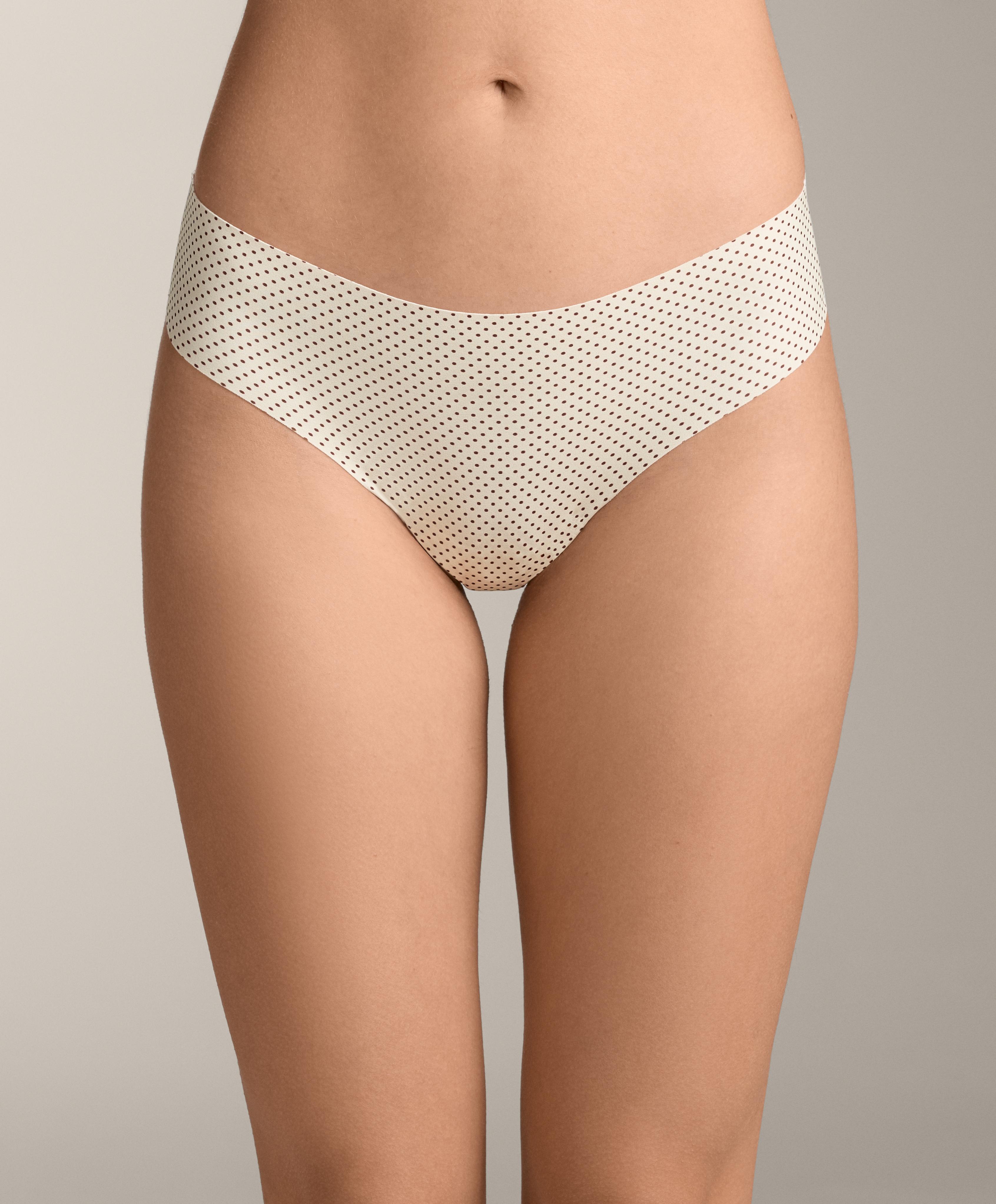 3 invisible laser-cut polyamide blend Brazilian briefs 3 invisible laser-cut polyamide blend Brazilian briefs