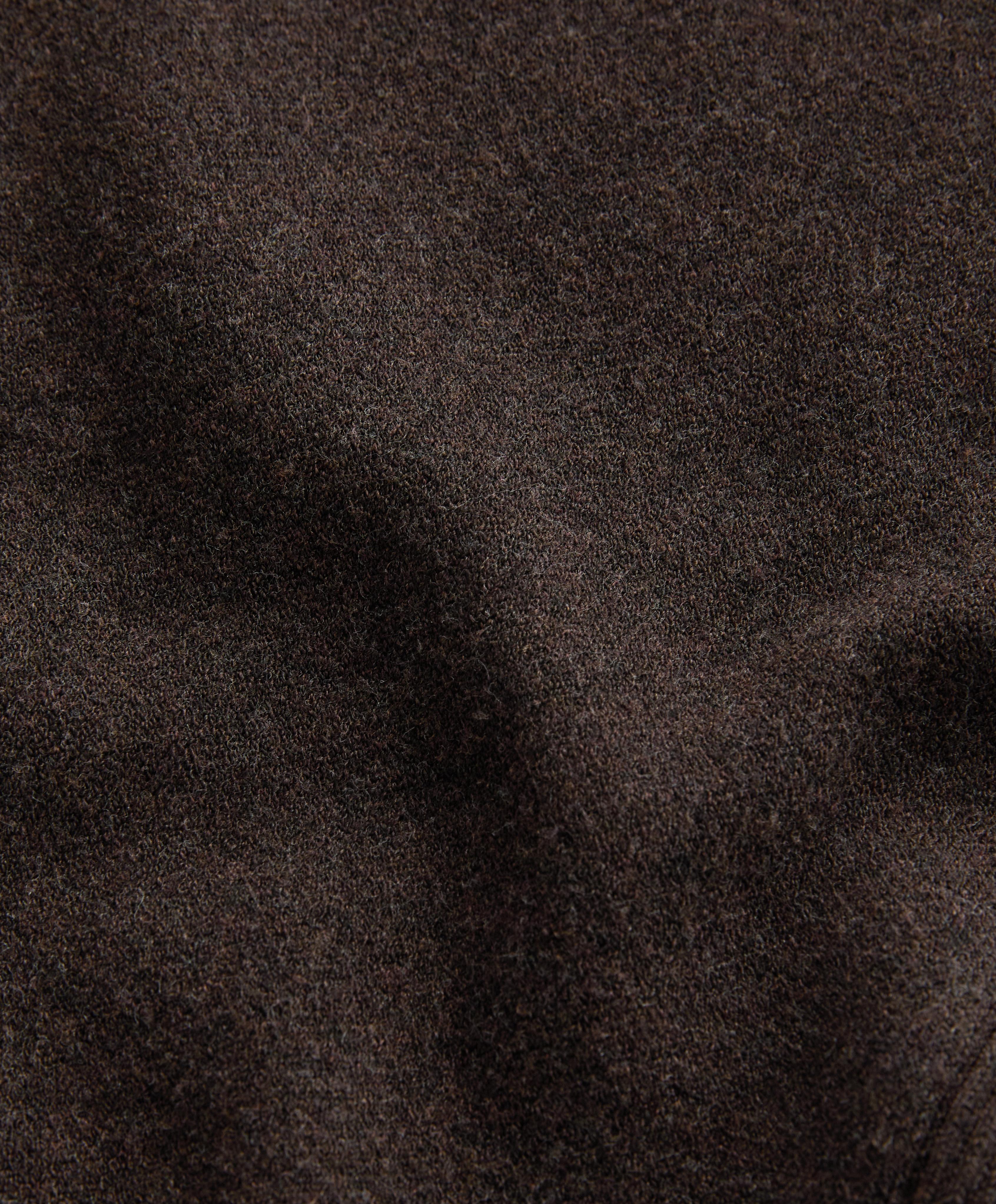 Straight-leg knit trousers with side rib