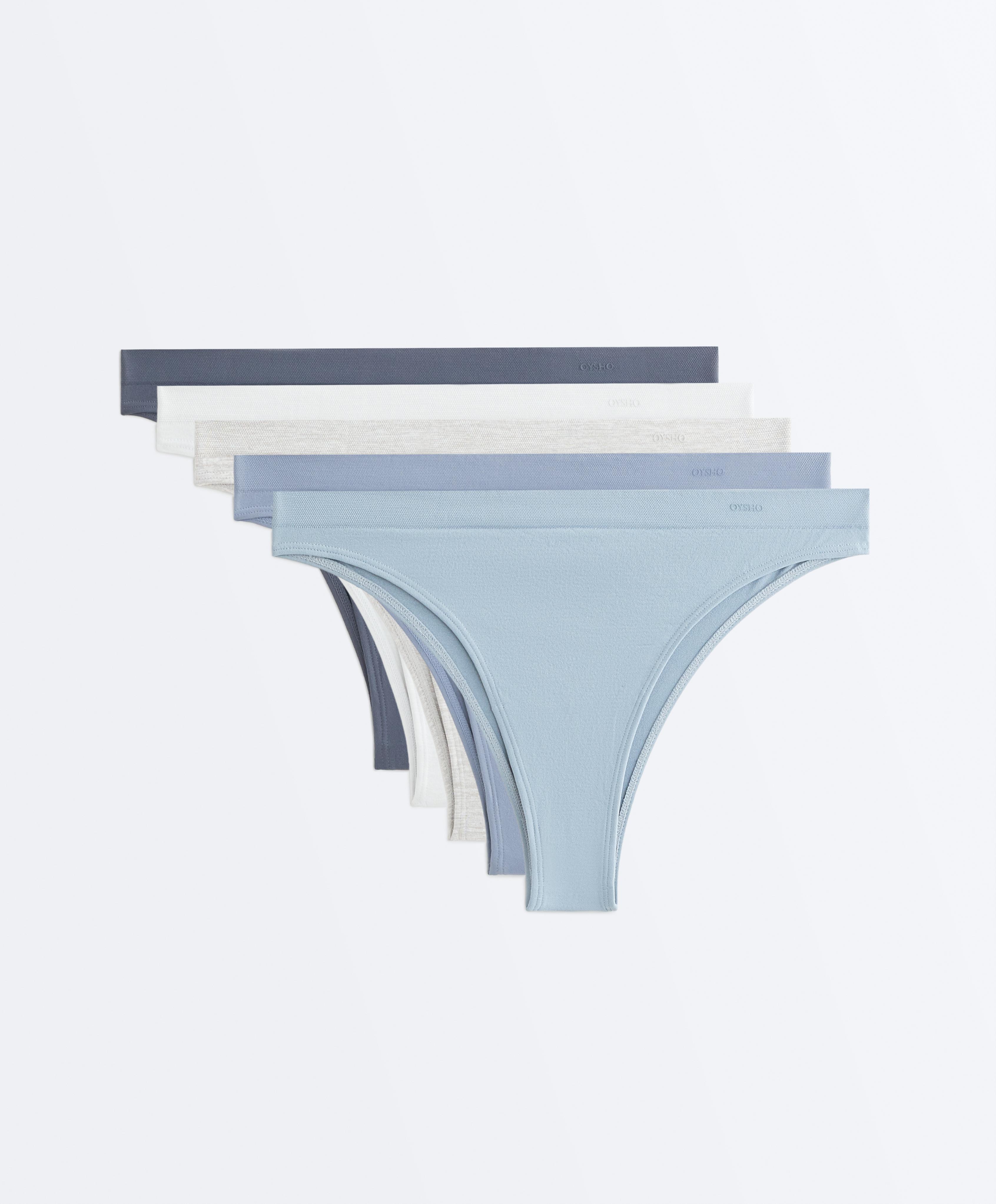 5 brazilian slips seamless soft touch