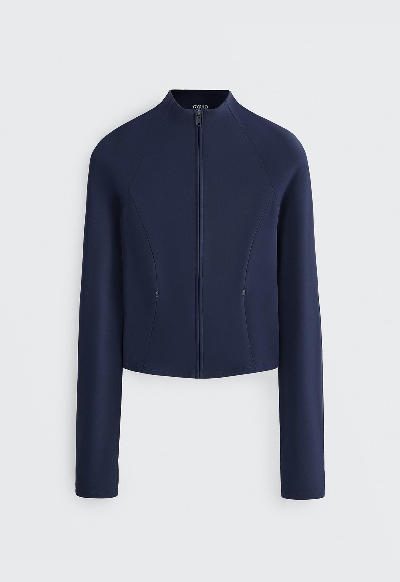 Light warm technical jacket — NAVY BLUE