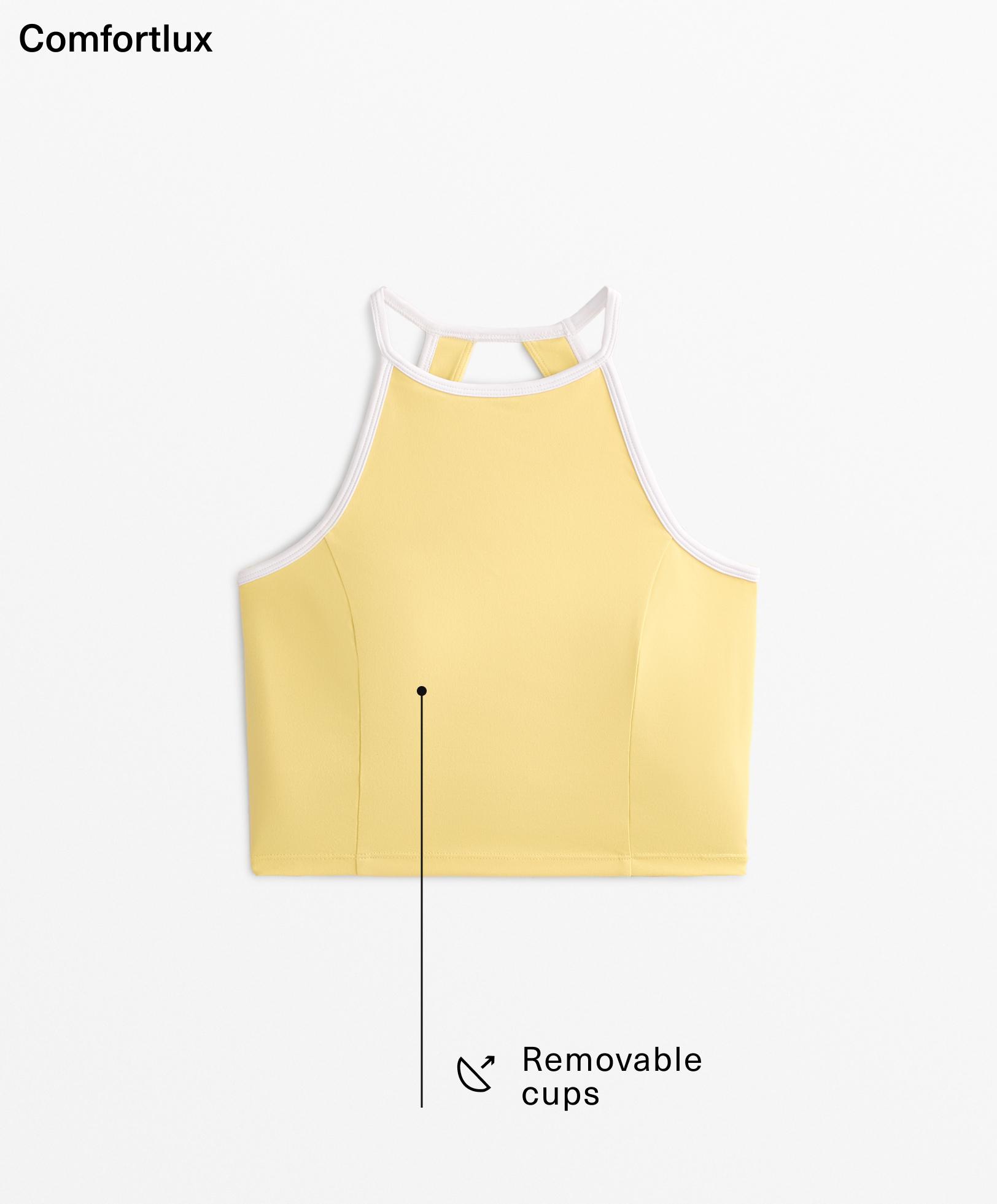 Tank top Comfortlux cuello halter piping