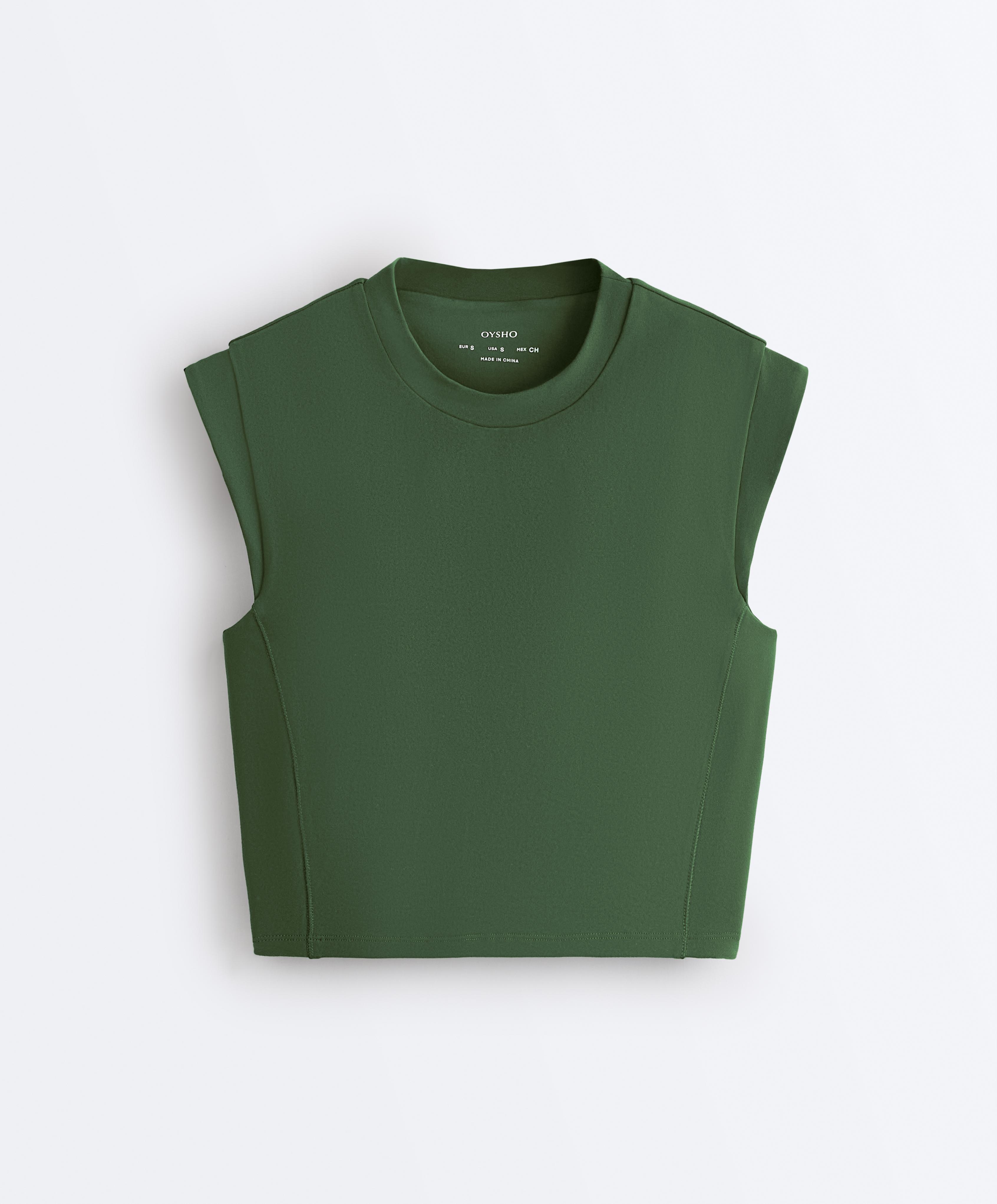 Evermove sleeveless Tank top — GREEN